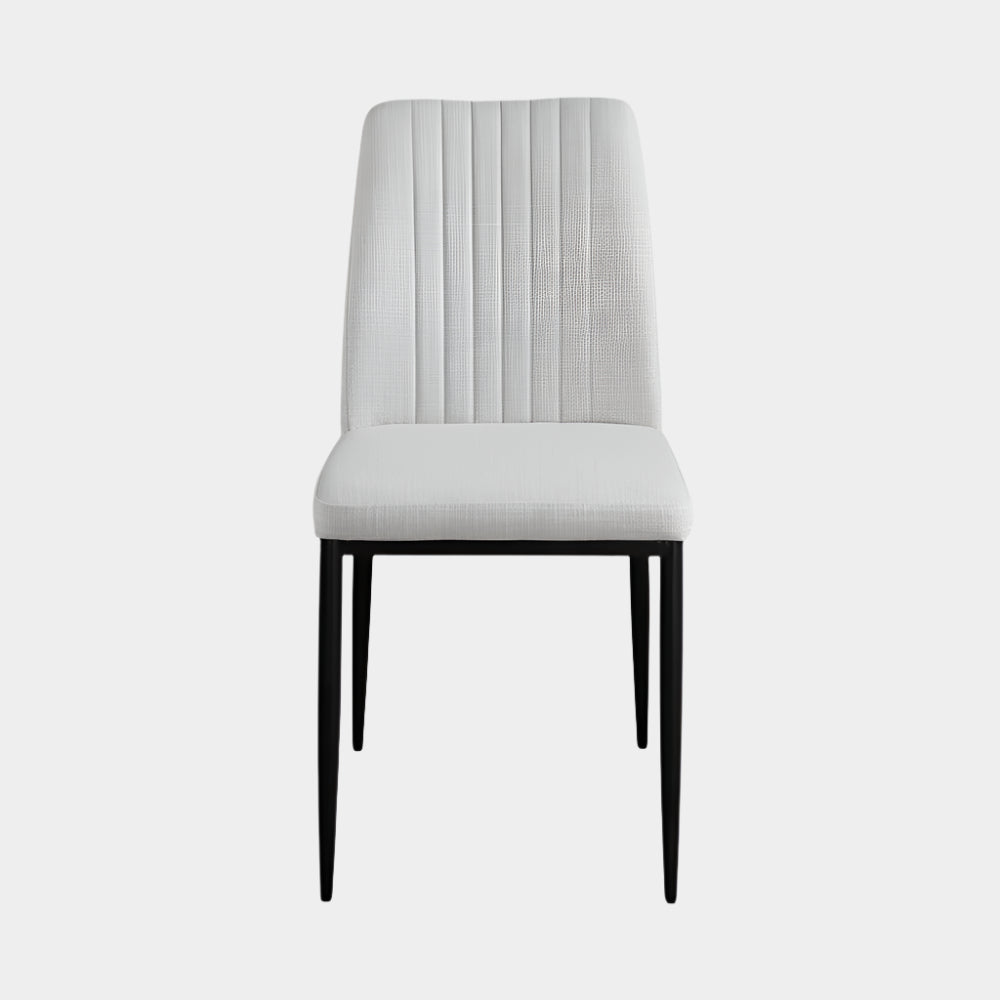 Slay Dining Chair: Grey Linen