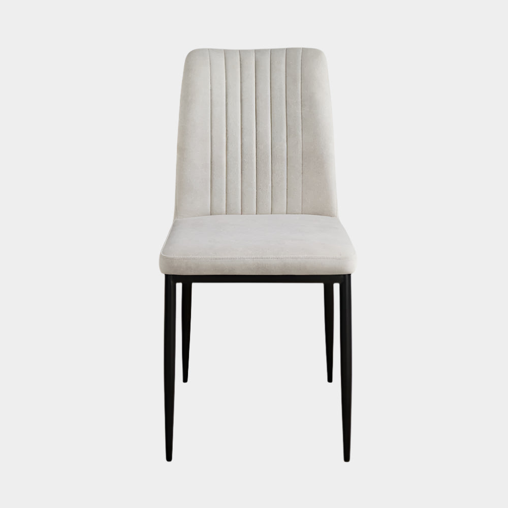 Slay Dining Chair: Beige Linen