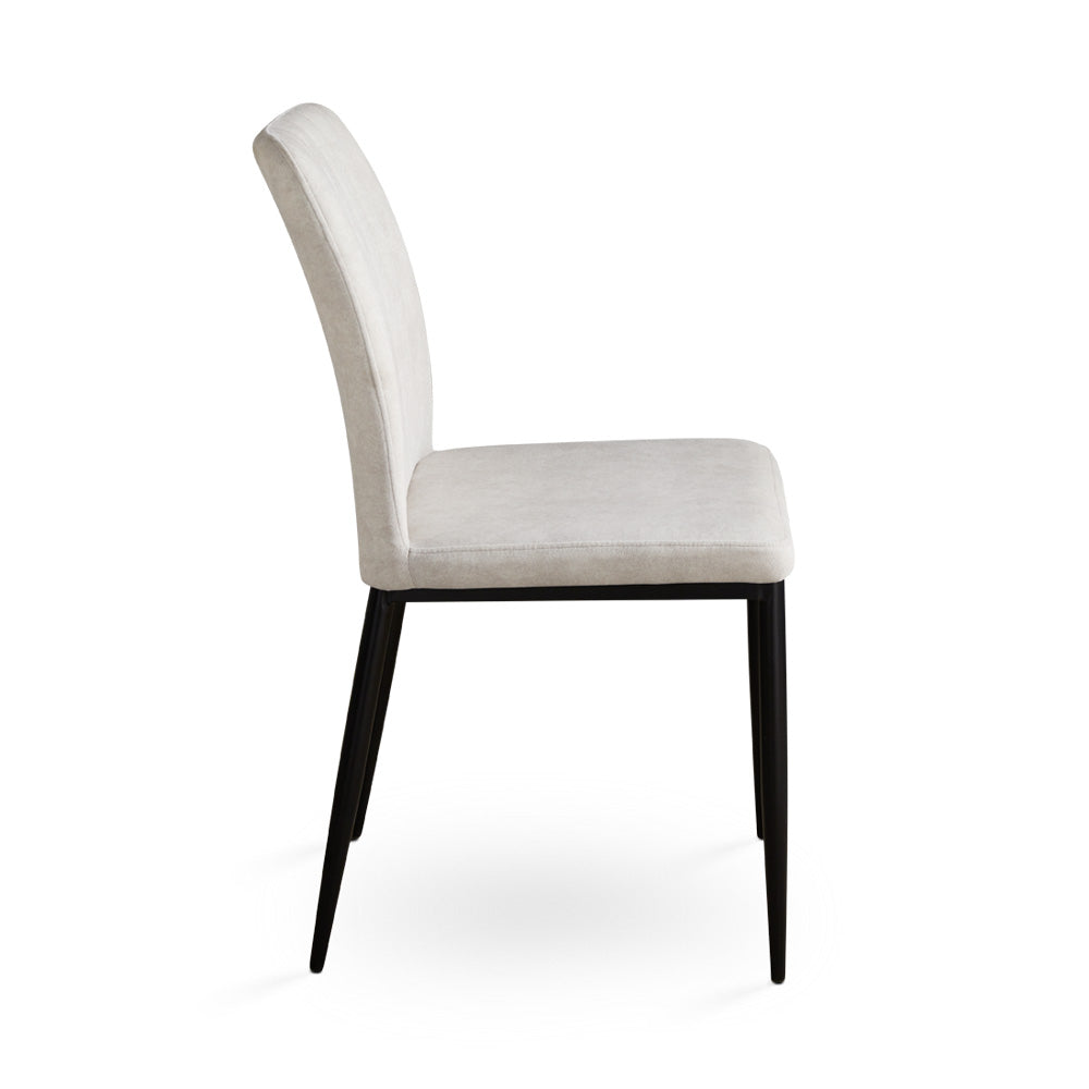 Slay Dining Chair: Beige Linen