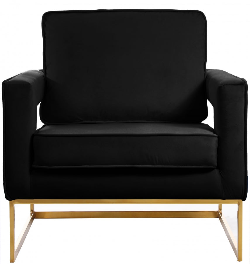 Fauteuil d'appoint rembourré en chenille Vivi 