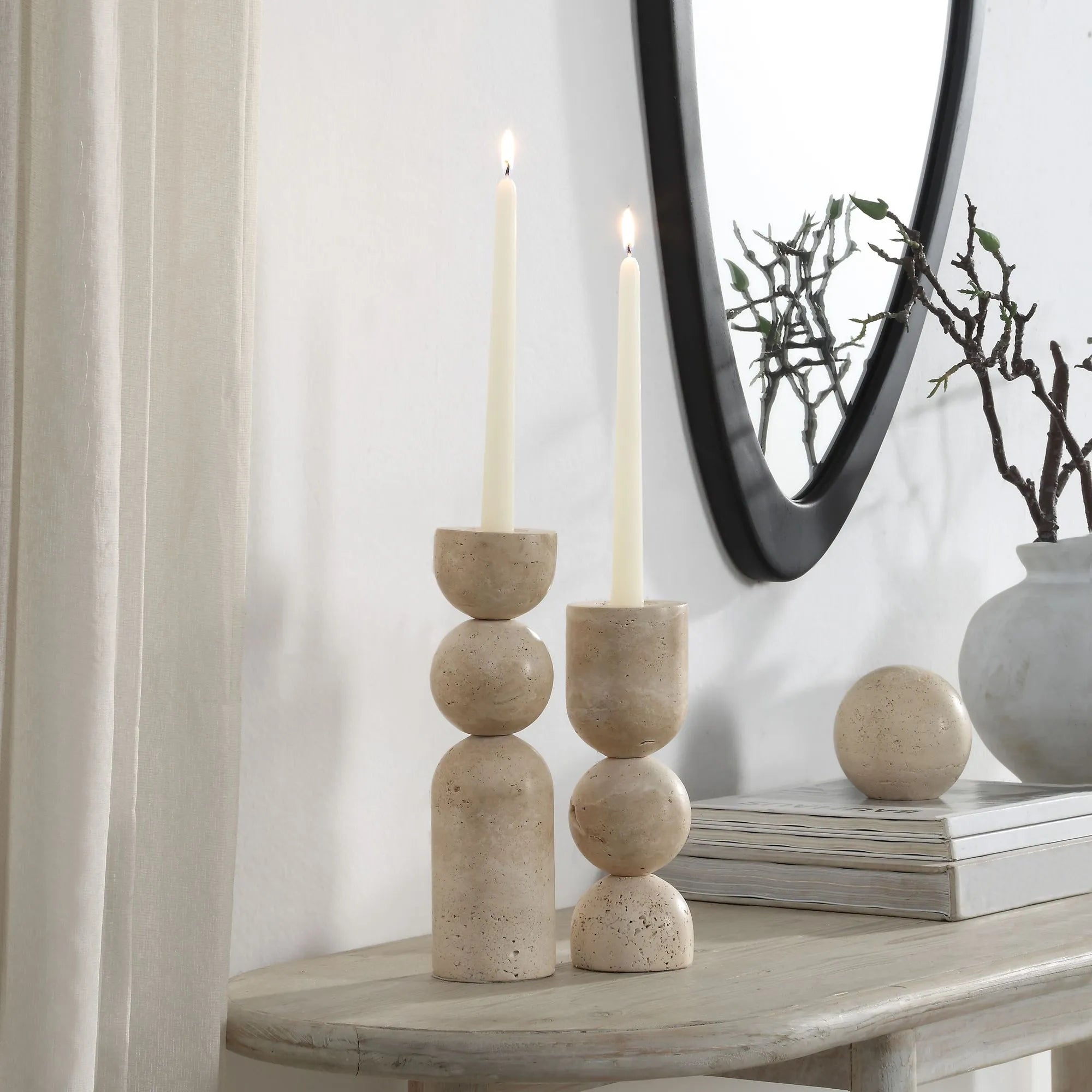 Amarena Candle Holder Set Of 2