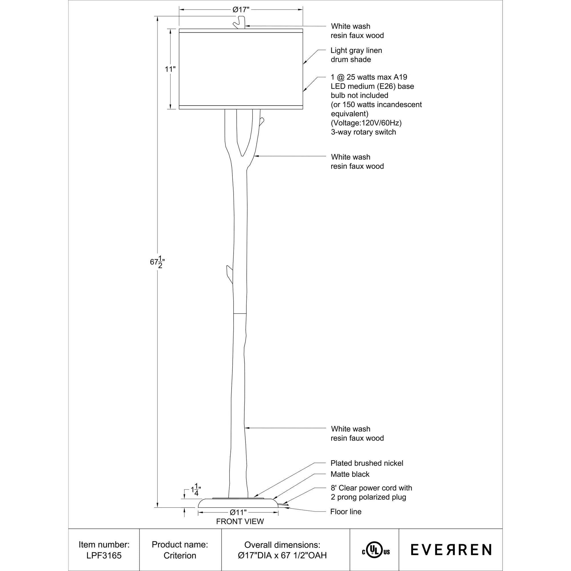 Criterion Floor Lamp