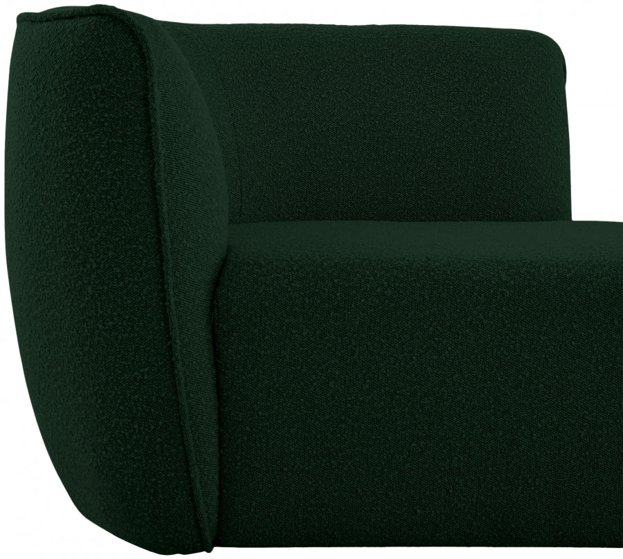 Hilton Boucle Fabric Chaise Lounge