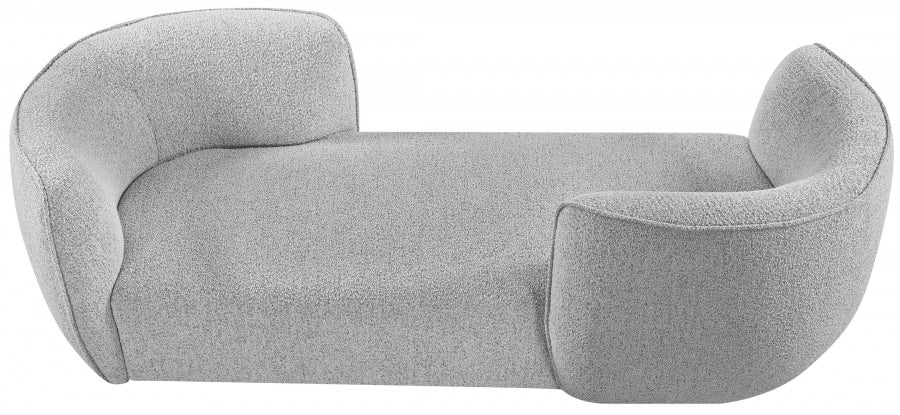 Hilton Boucle Fabric Chaise Lounge