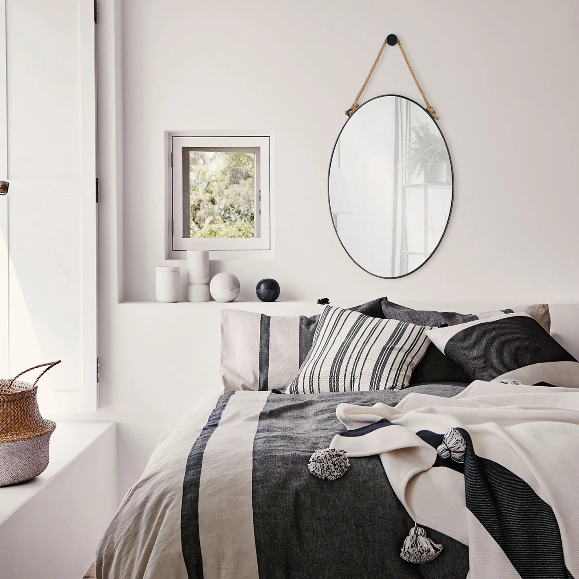 Parbuckle Wall Mirror