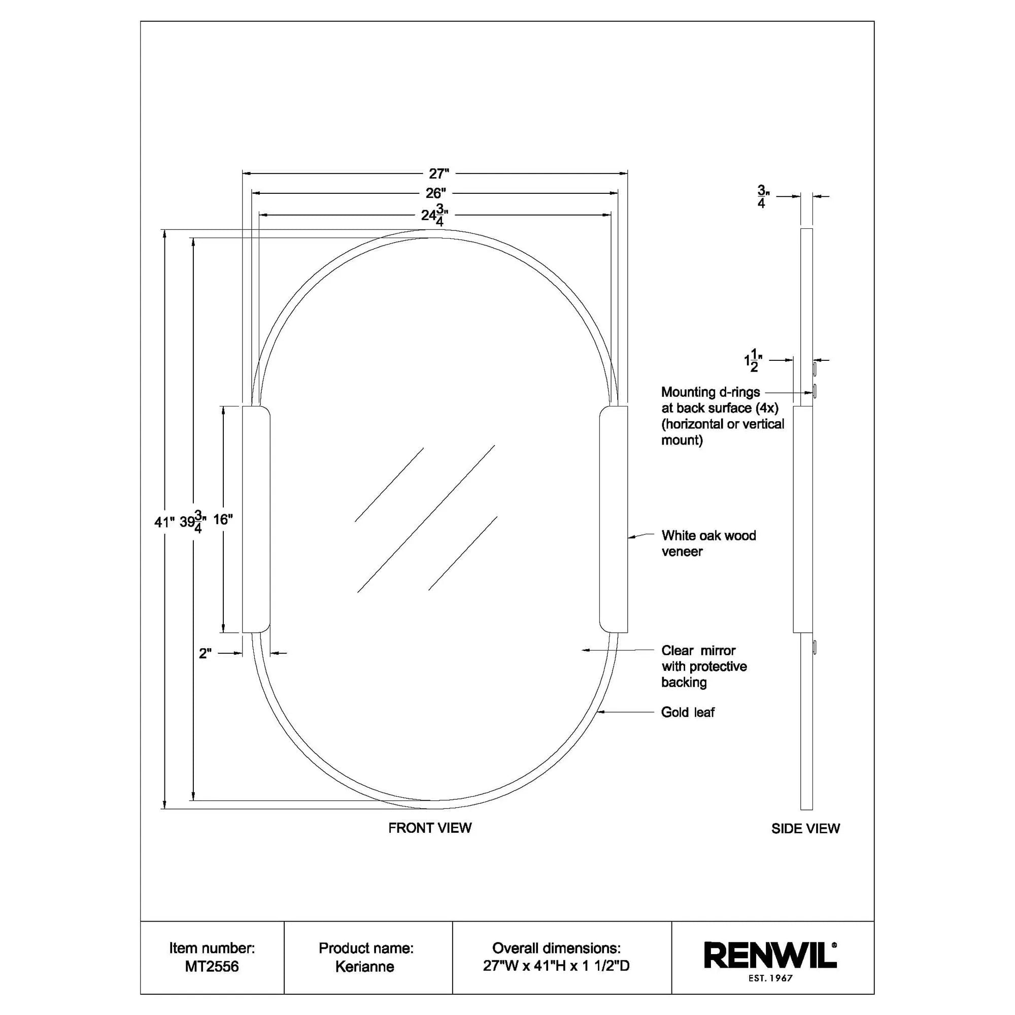 Kerianne Wall Mirror