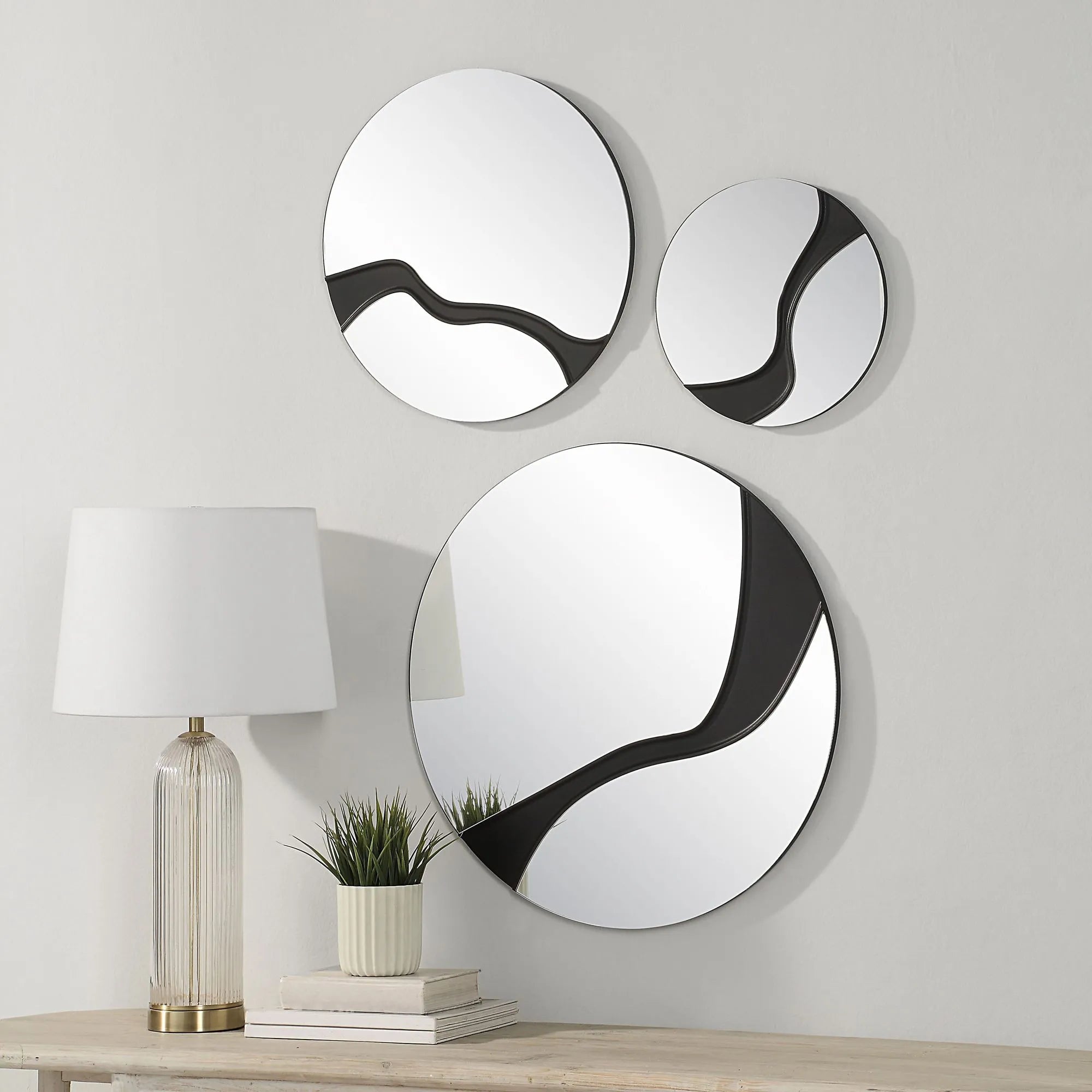 Dansk Wall Mirror Set Of 3