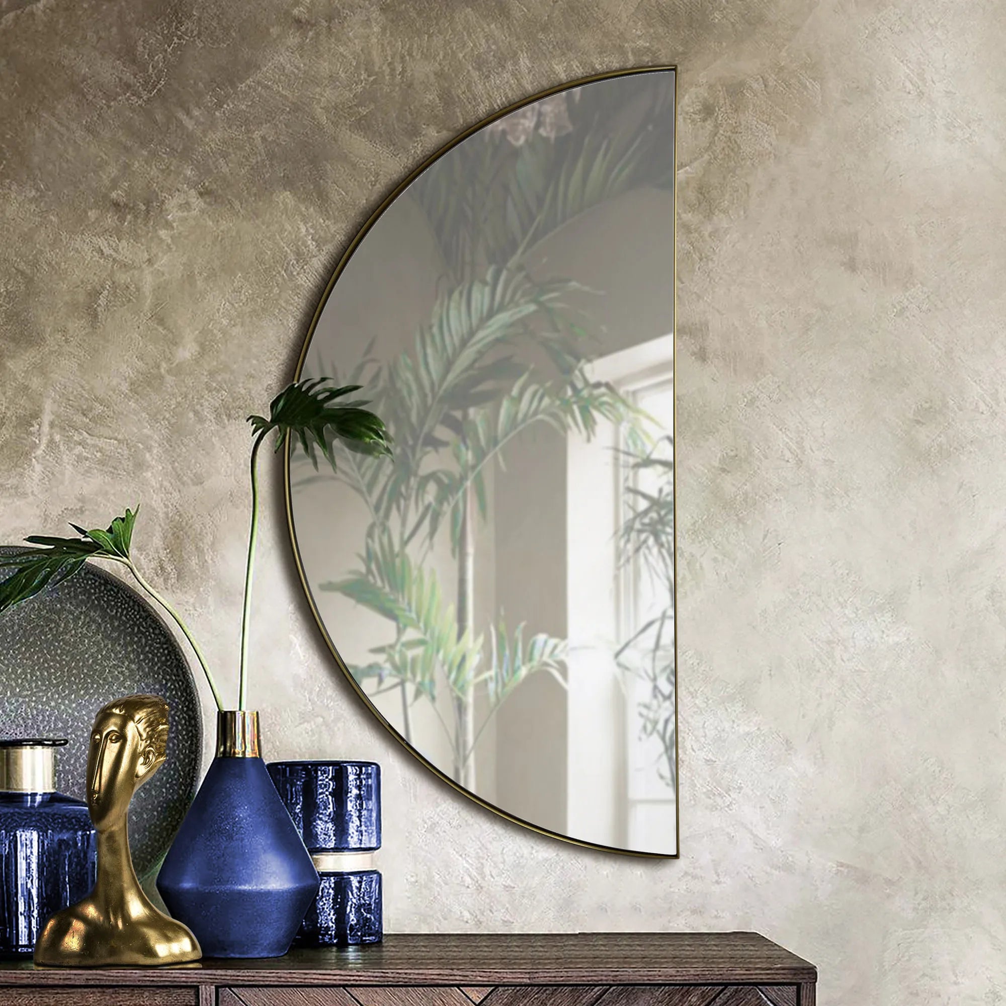 Halfmoon Wall Mirror