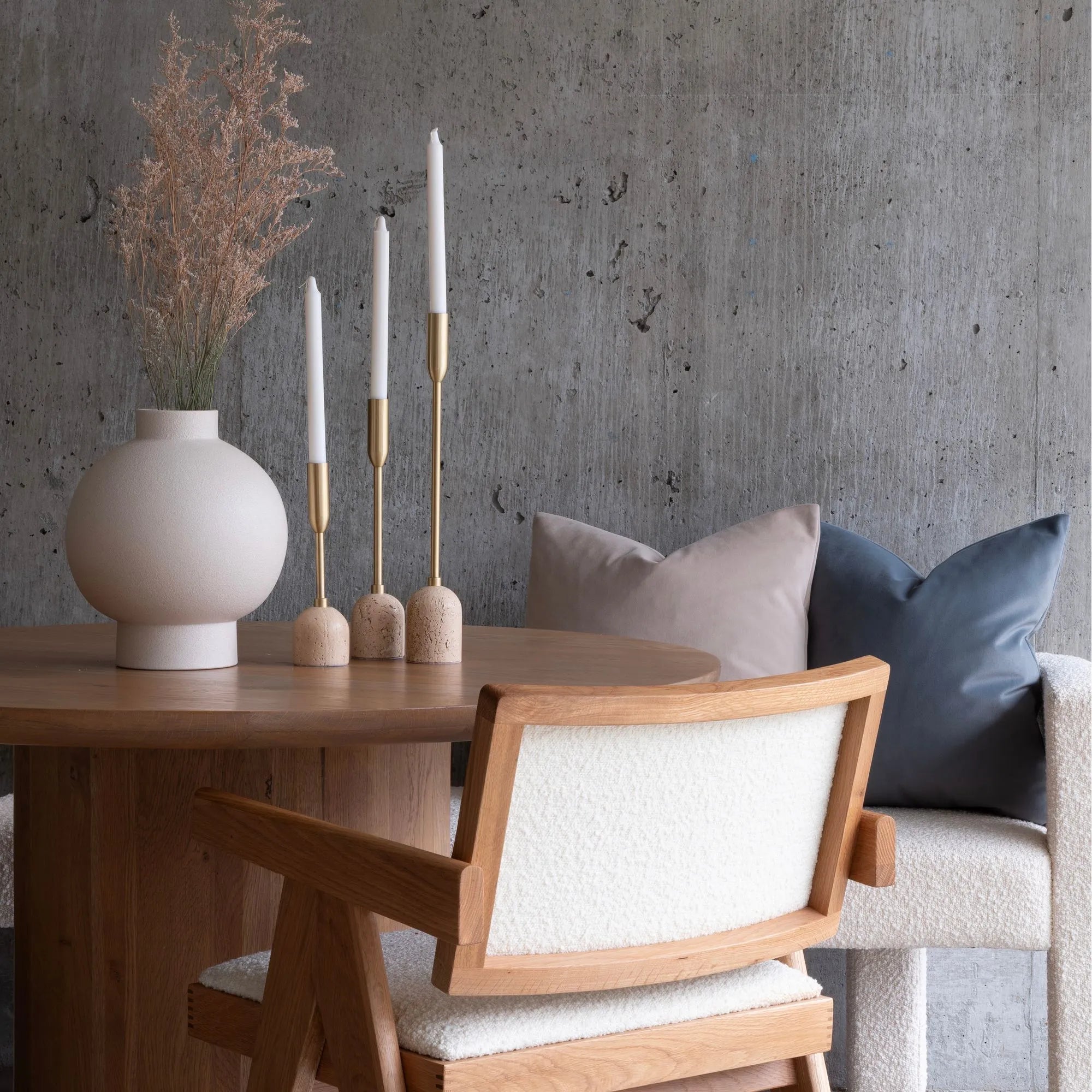 Vesta Candle Holder Set Of 3