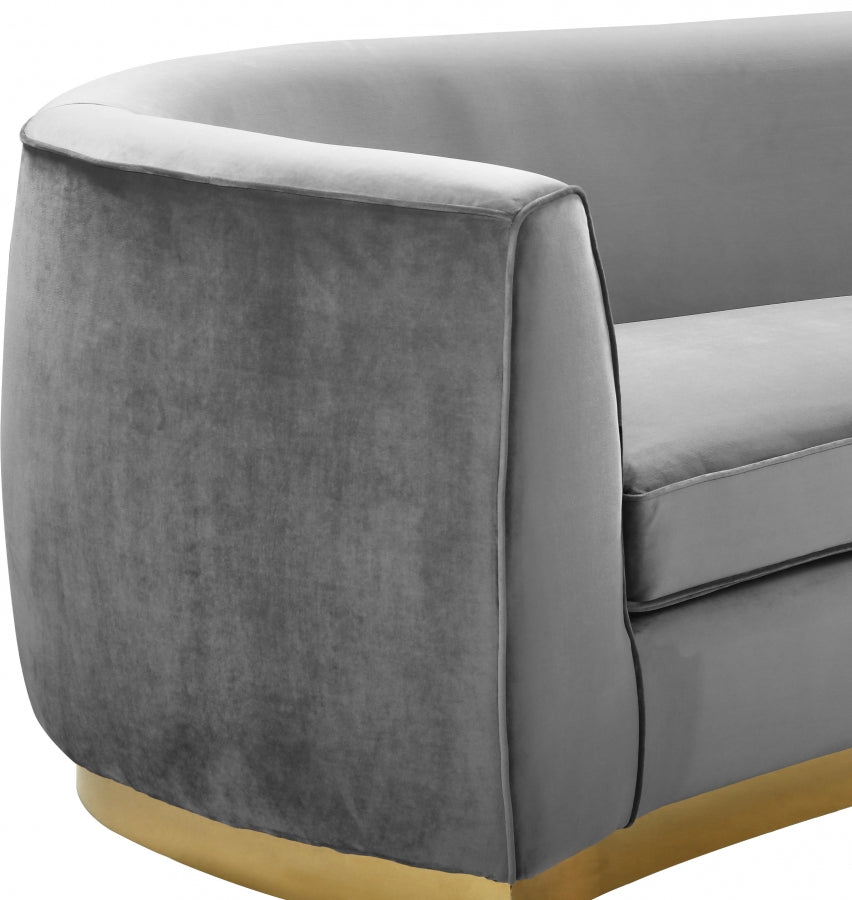 Fauteuil d'appoint rembourré en chenille Vivi 