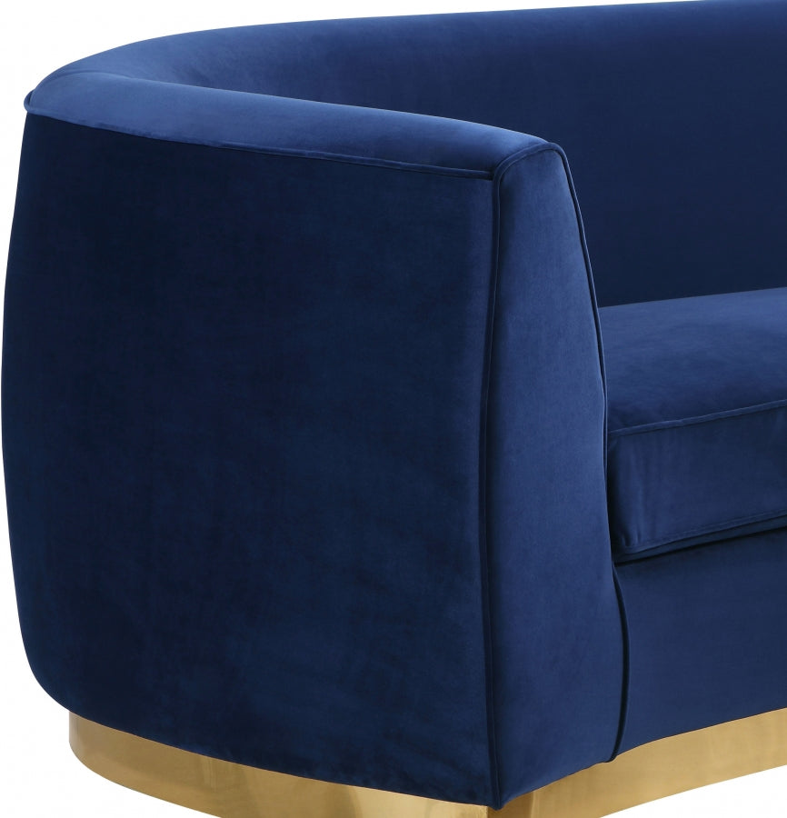 Fauteuil d'appoint rembourré en chenille Vivi 