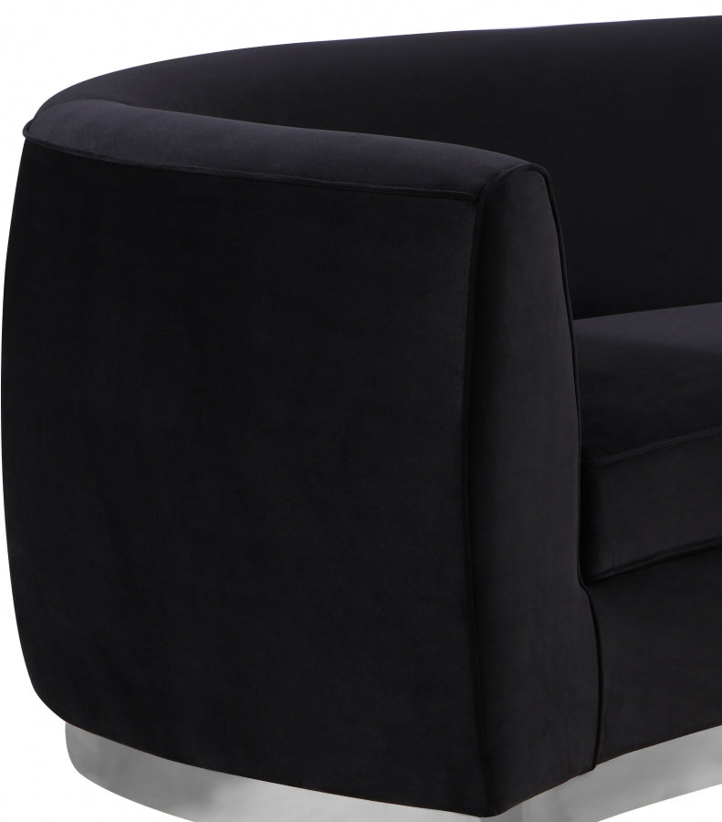 Fauteuil d'appoint rembourré en chenille Vivi 