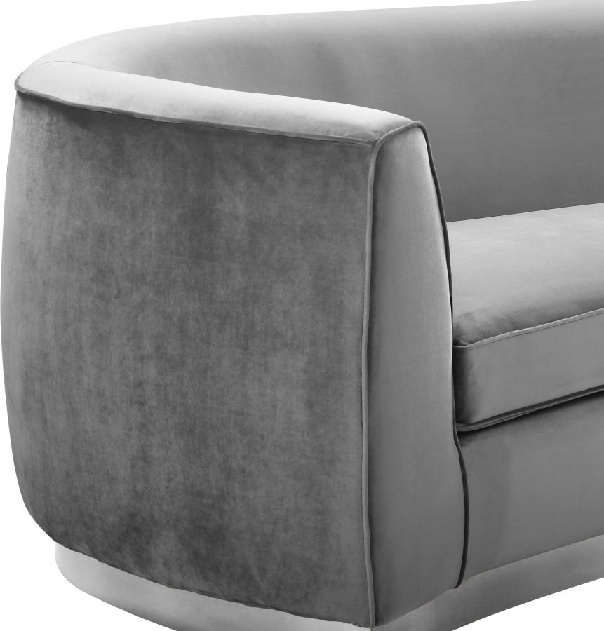 Fauteuil d'appoint rembourré en chenille Vivi 