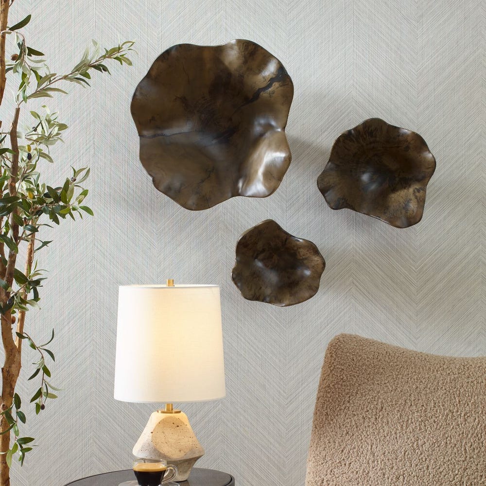 Teo Wood Wall Decor, S/3