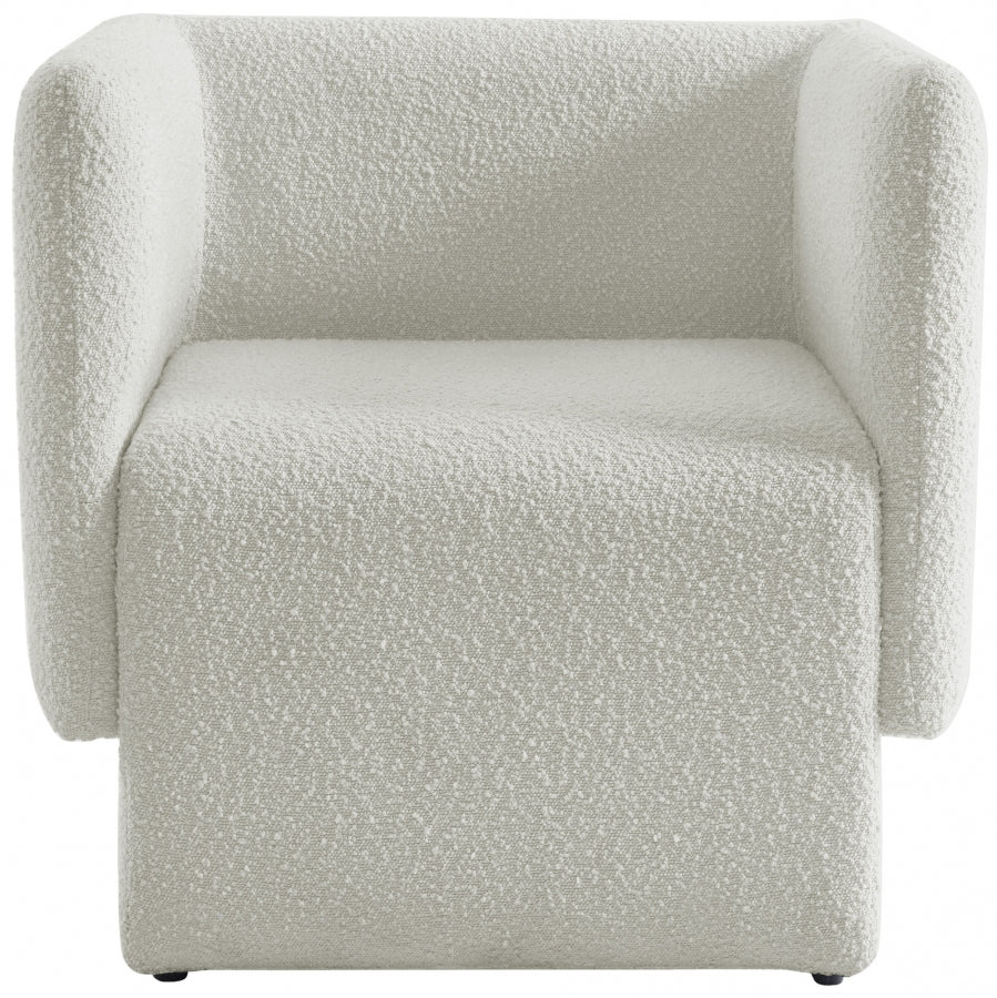 Vera Boucle Fabric Upholstered Accent Chair