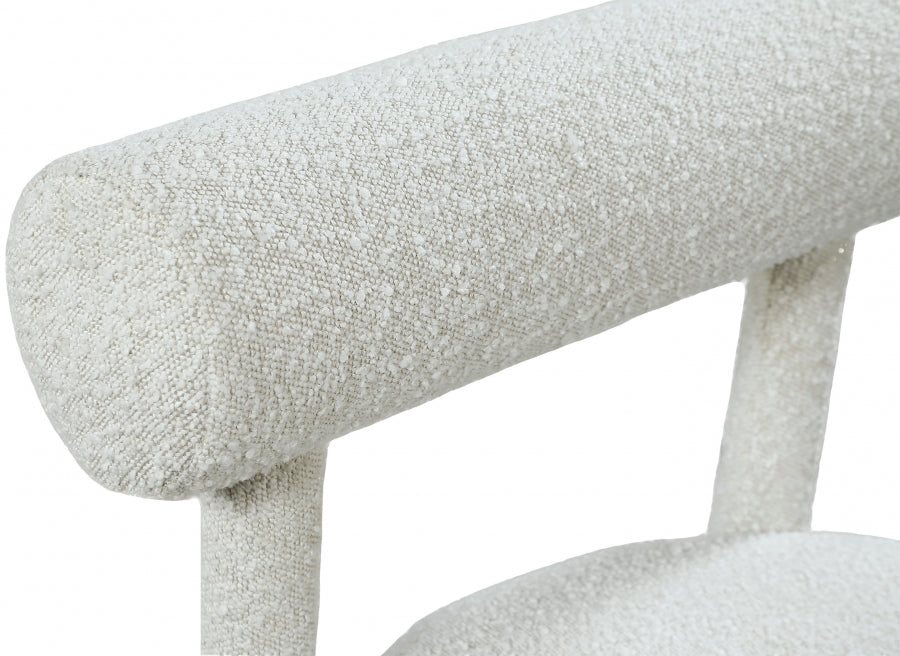 Fauteuil d'appoint rembourré en chenille Vivi 