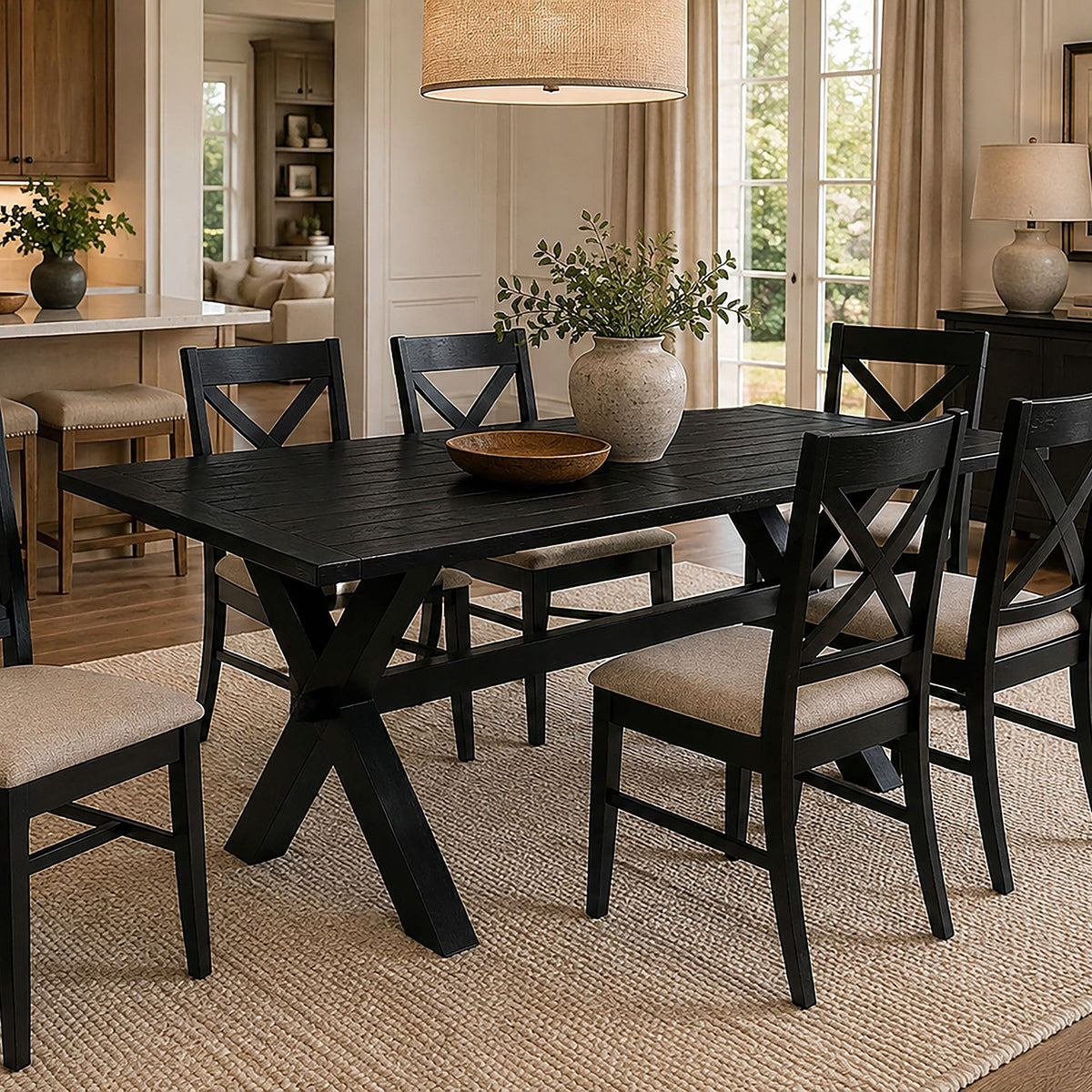 Lance Rectangular Dining Table, 63"
