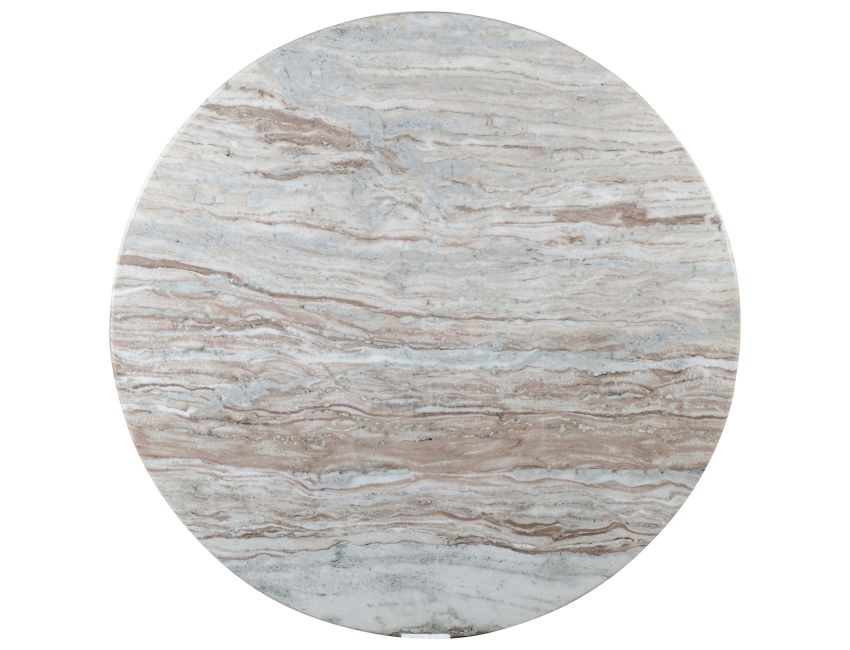 Martina 50" Round Dining Table - Walnut