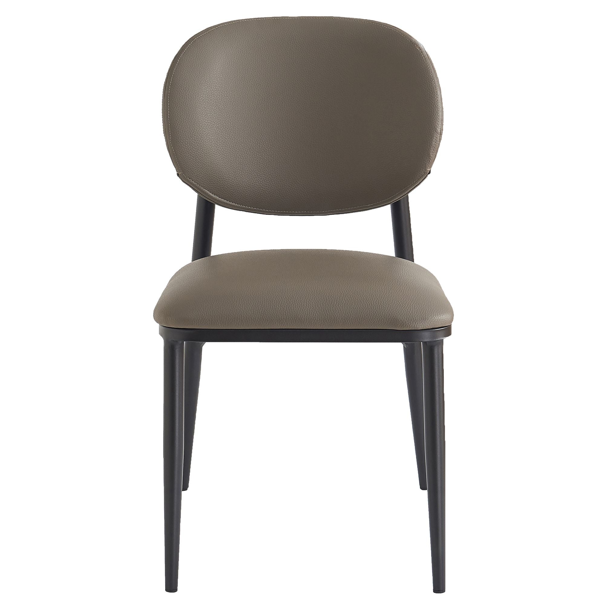 Gideon Dining/Lounge Chair, Set of 4 in Black and Black
