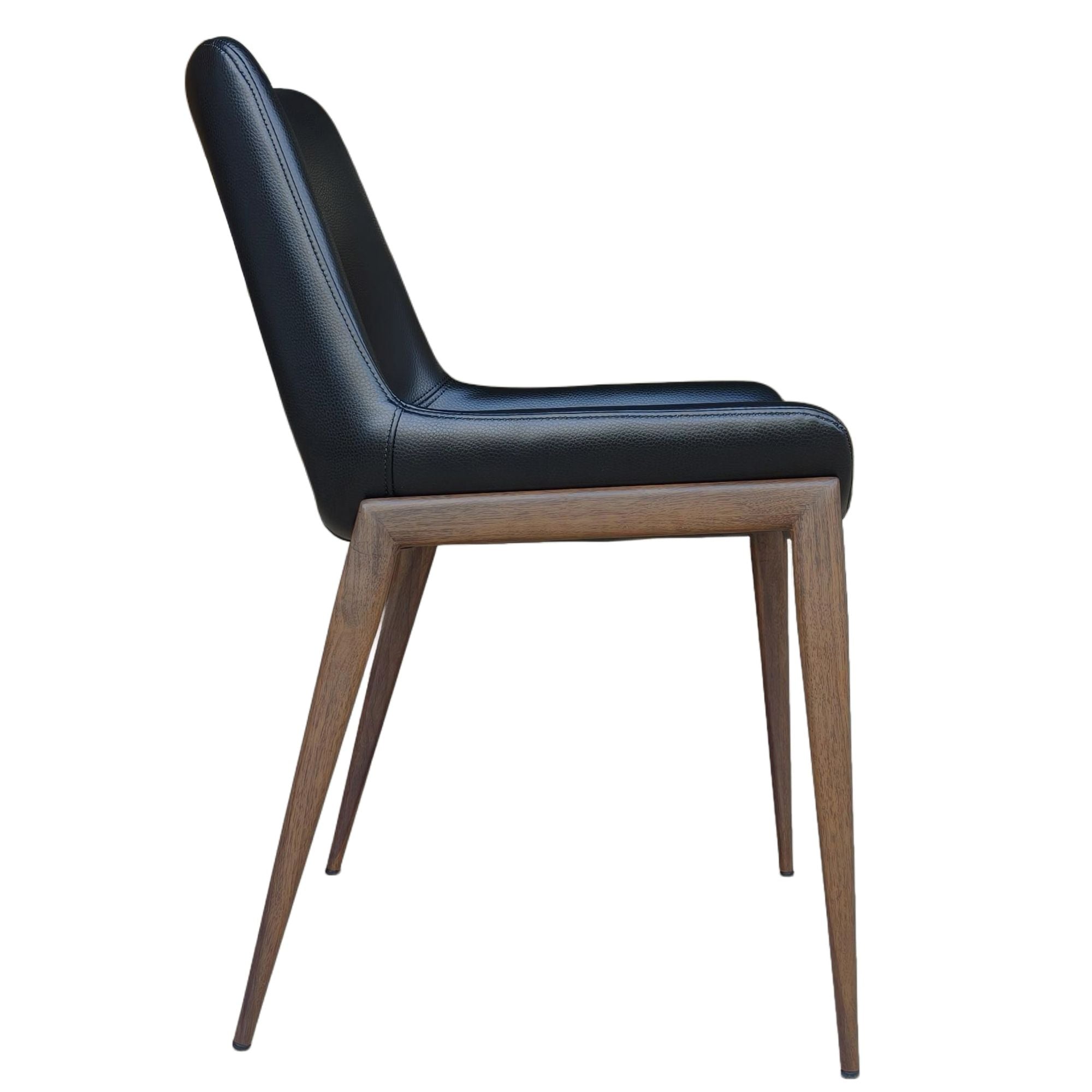 Icona Dining Chair, Set of 6 in (Walnut finished legs)