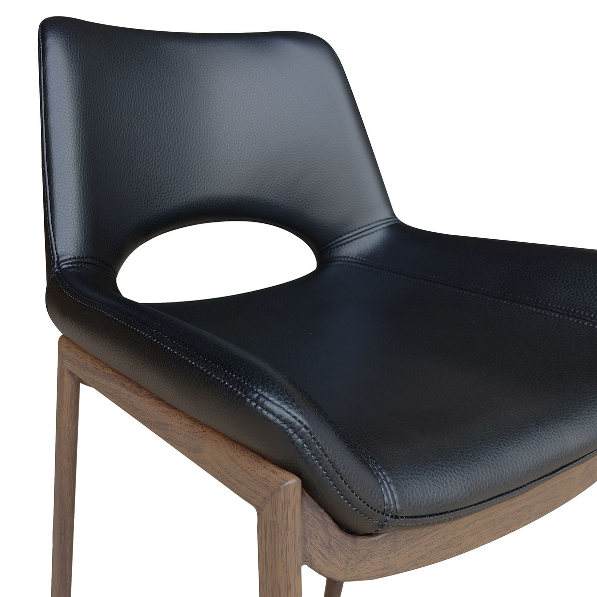 Icona Dining Chair, Set of 6 in (Walnut finished legs)