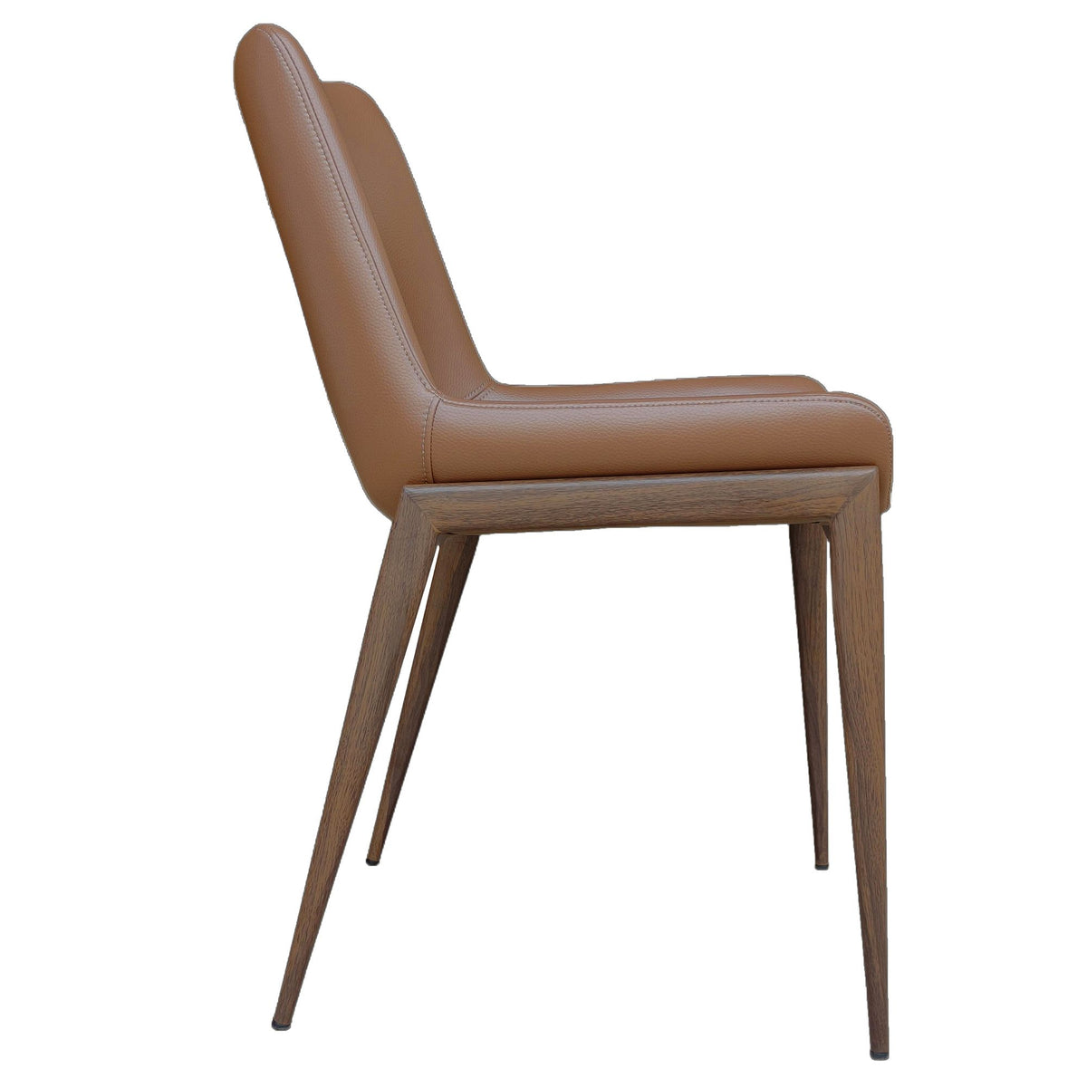 Icona Dining Chair, Set of 6 in (Walnut finished legs)