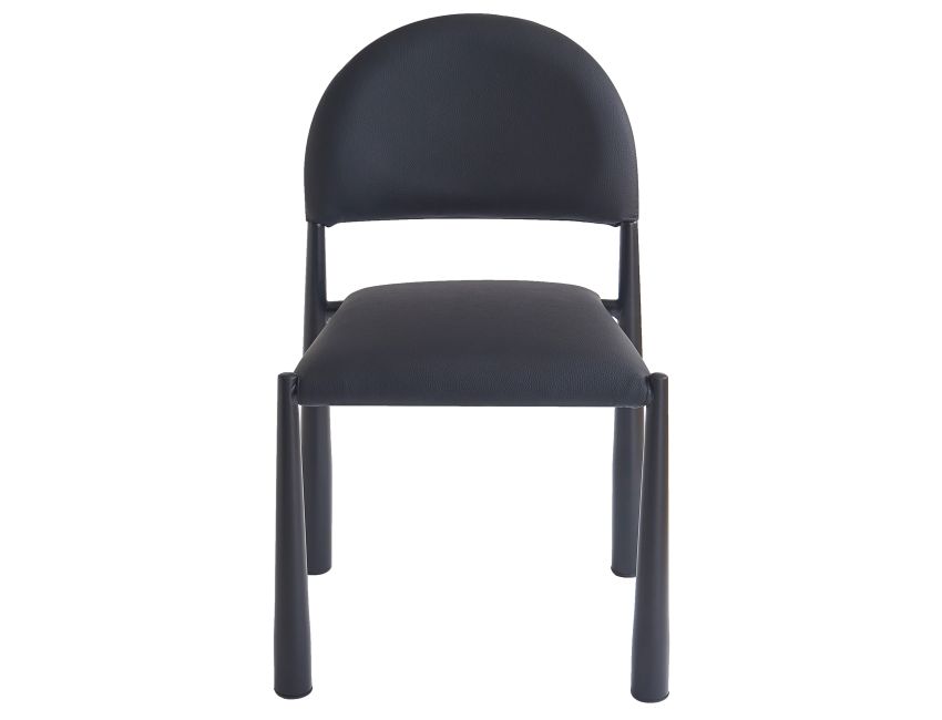 Auggie Dining Chair - Set of 4 in Black and Black