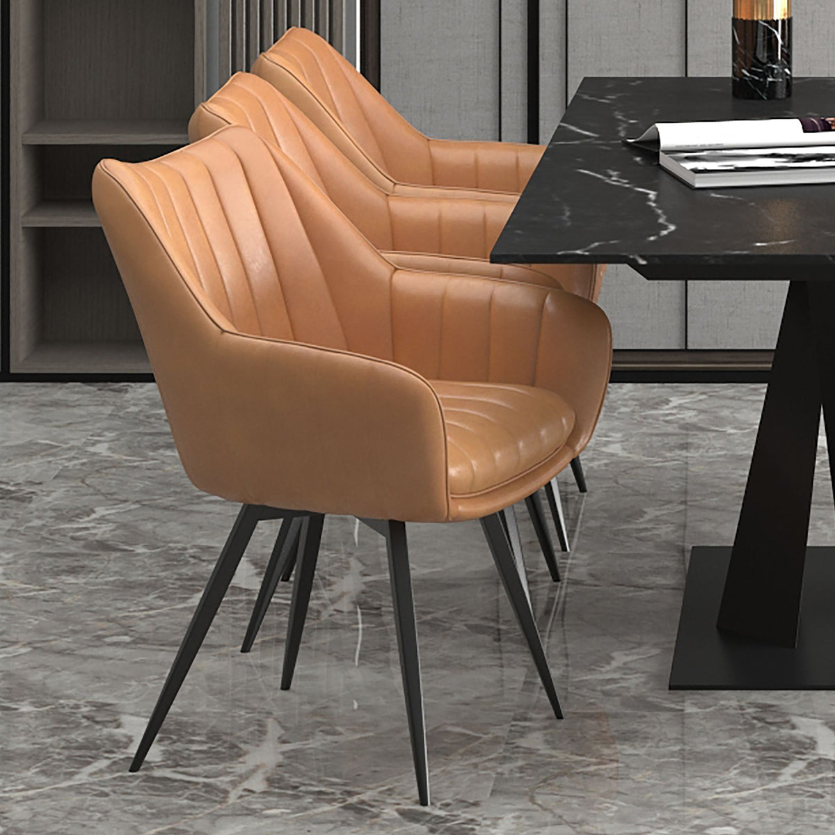 Talon Swivel Dining and Accent Chair, set of 2