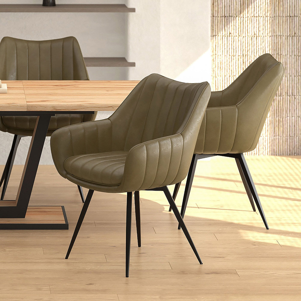 Talon Swivel Dining and Accent Chair, set of 2