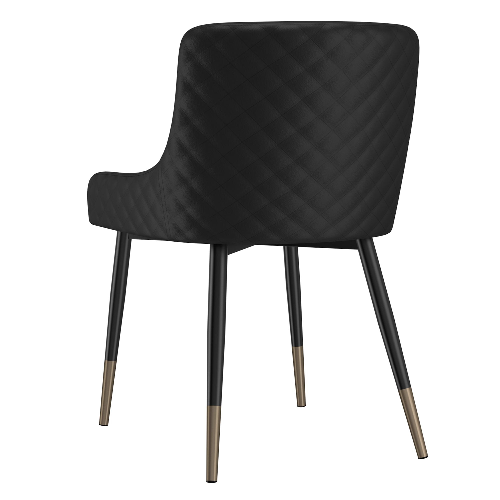 Xander Dining Chair, set of 2, in Black