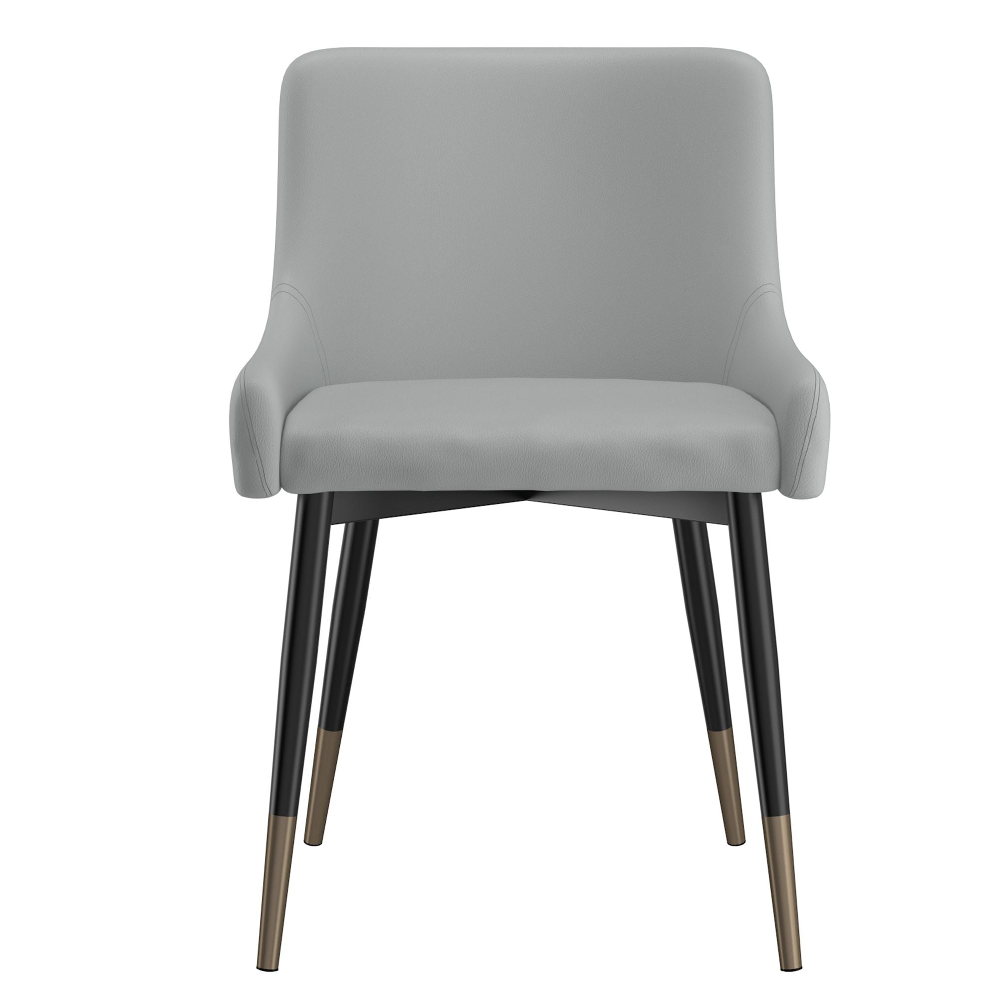 Xander Dining Chair, set of 2, in Light Grey and Black