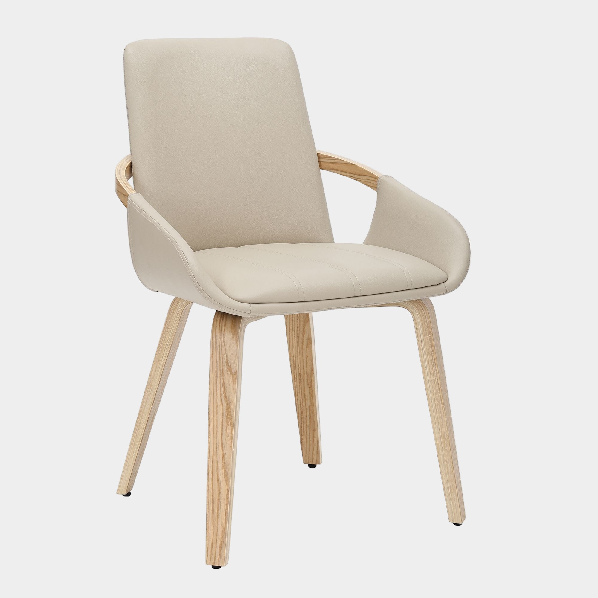 Caspian Dining Chair, set of 2 in Sand and Natural