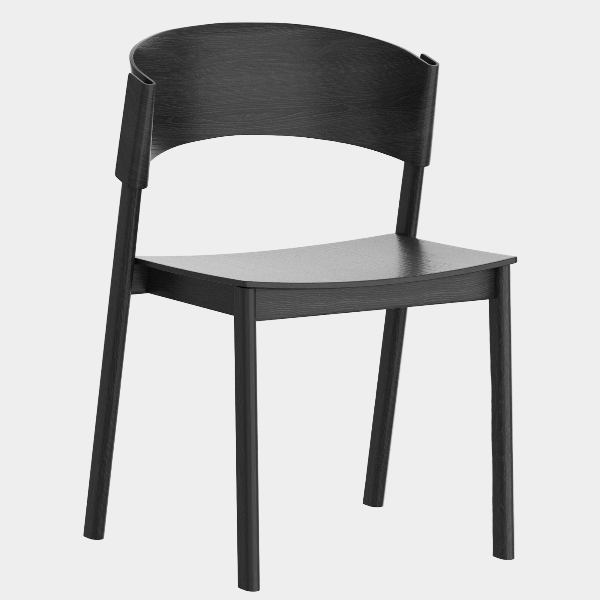 Elias Contract Grade Chair, Set of 2 in Black