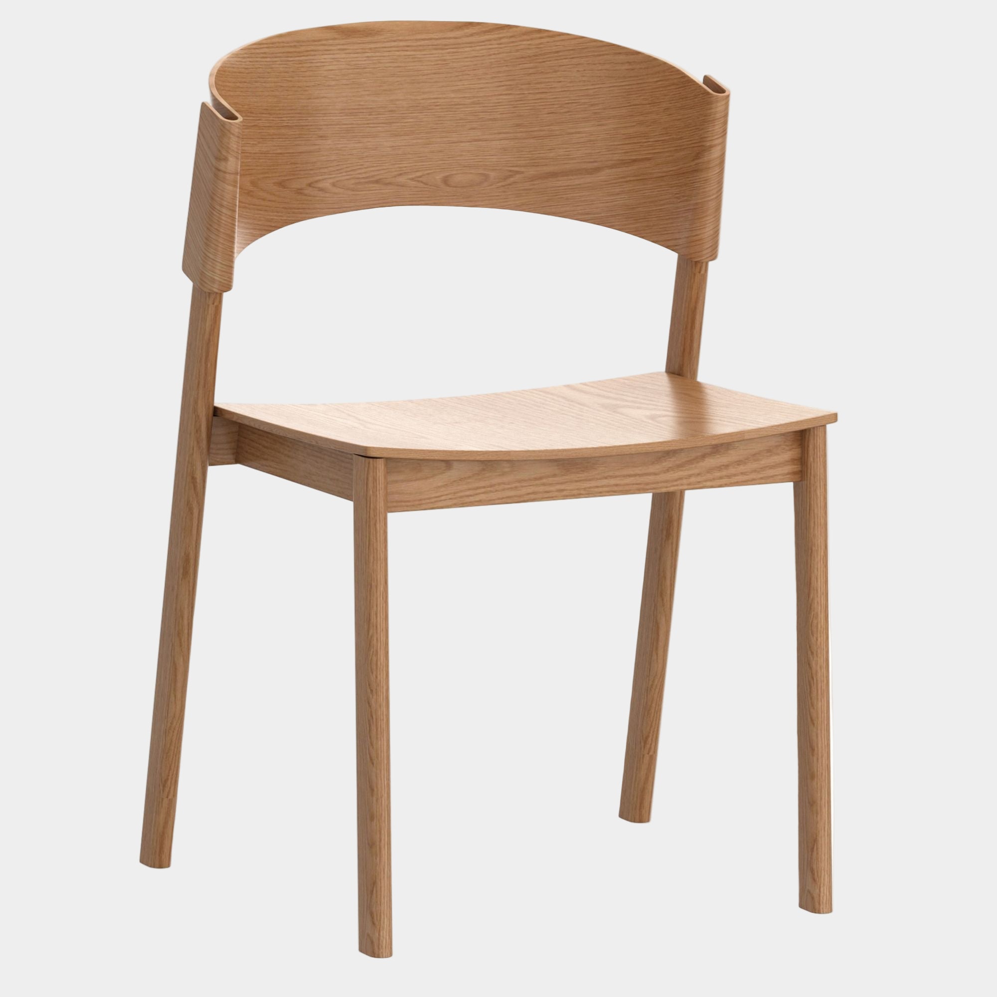 Elias Contract Grade Chiar, Set of 2 in Natural