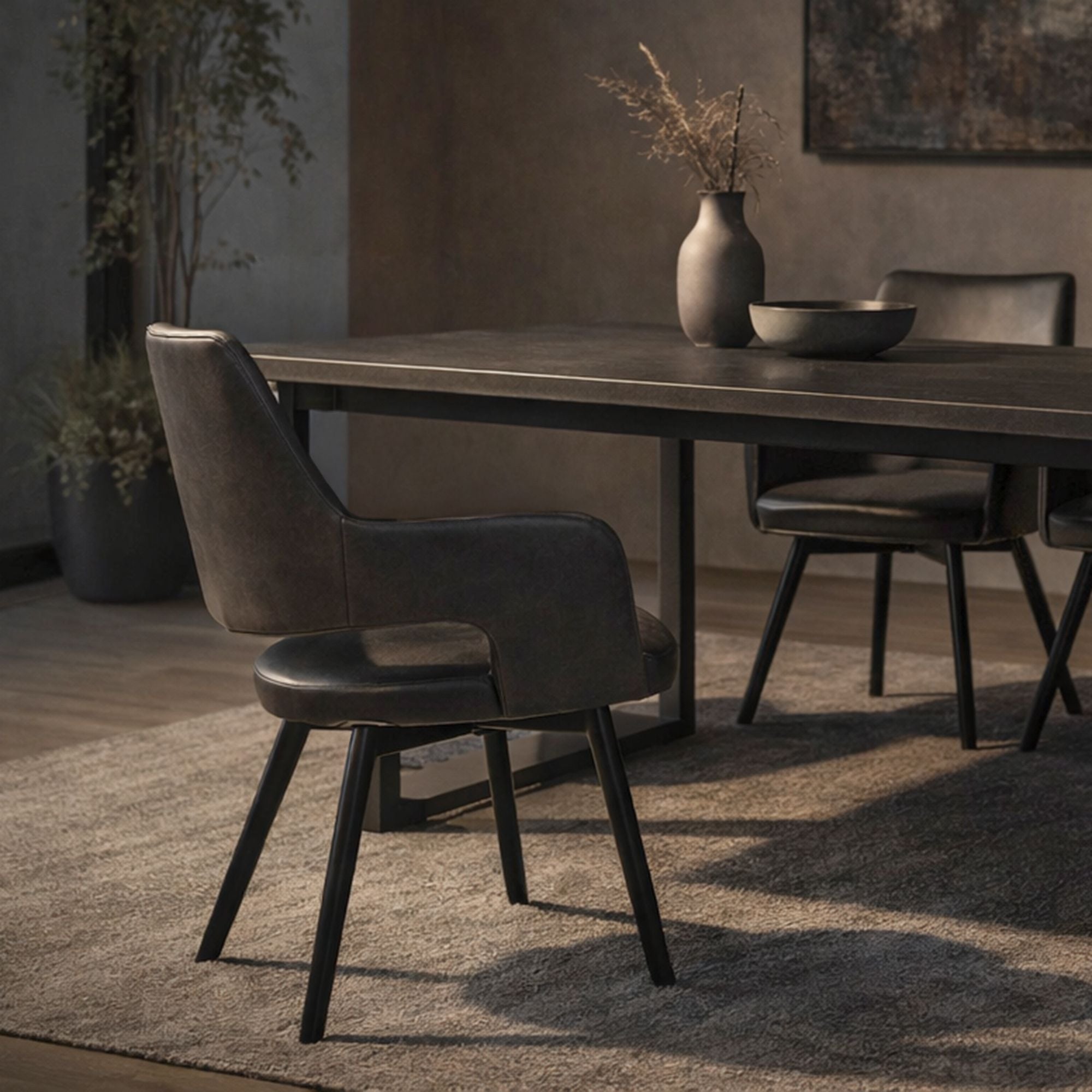 Ryder Swivel Dining and Accent Chair