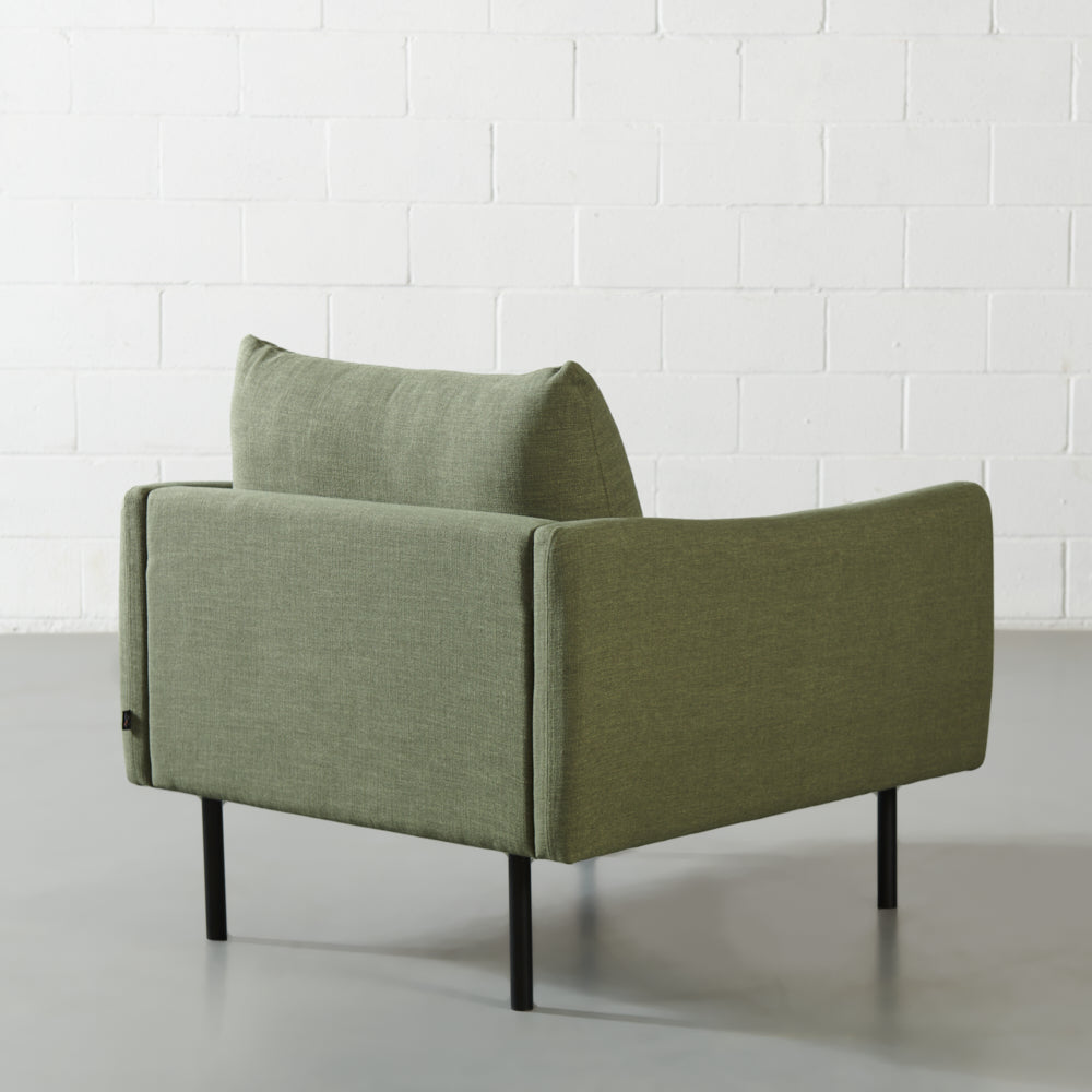 MAPLETON - Green Fabric Chair