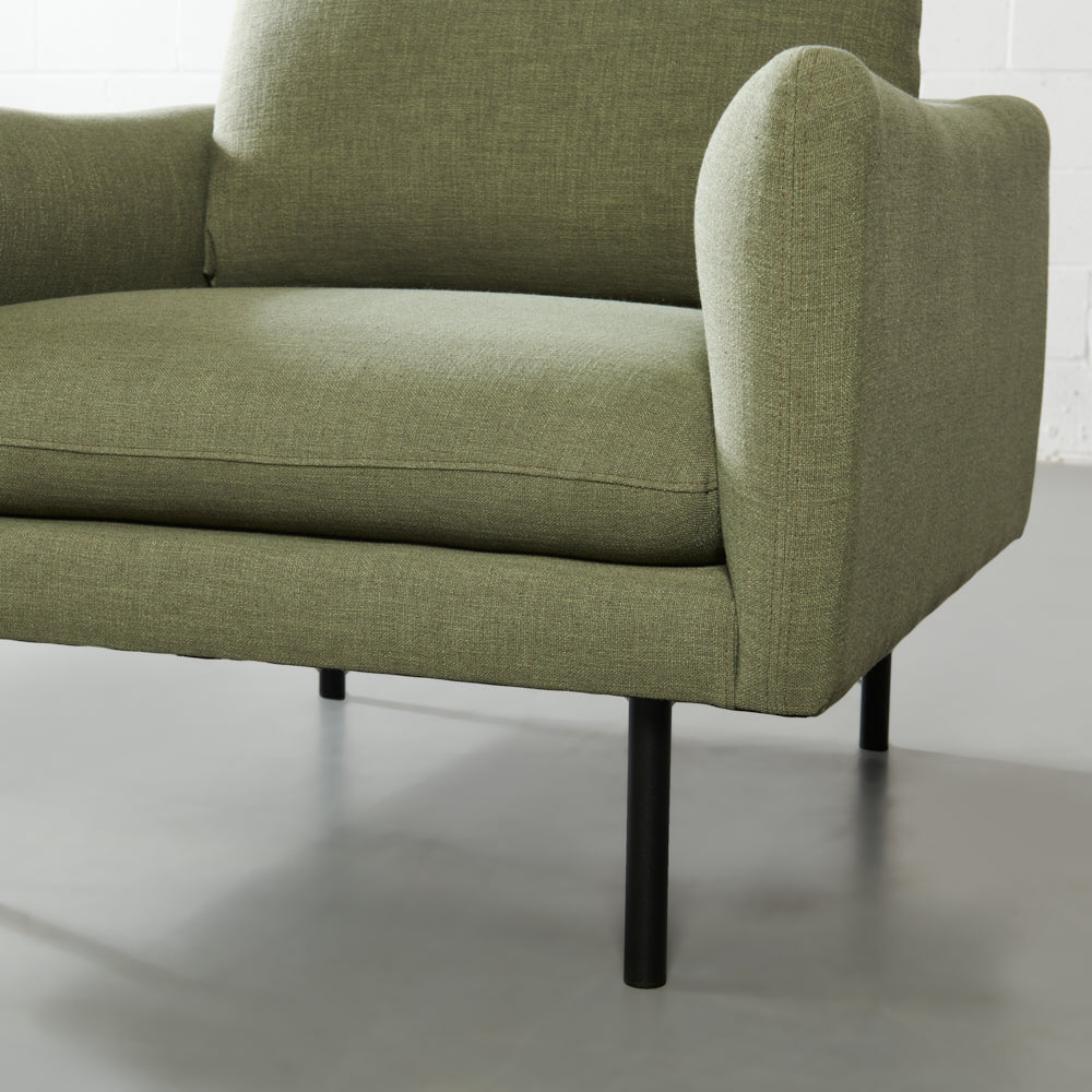 MAPLETON - Green Fabric Chair