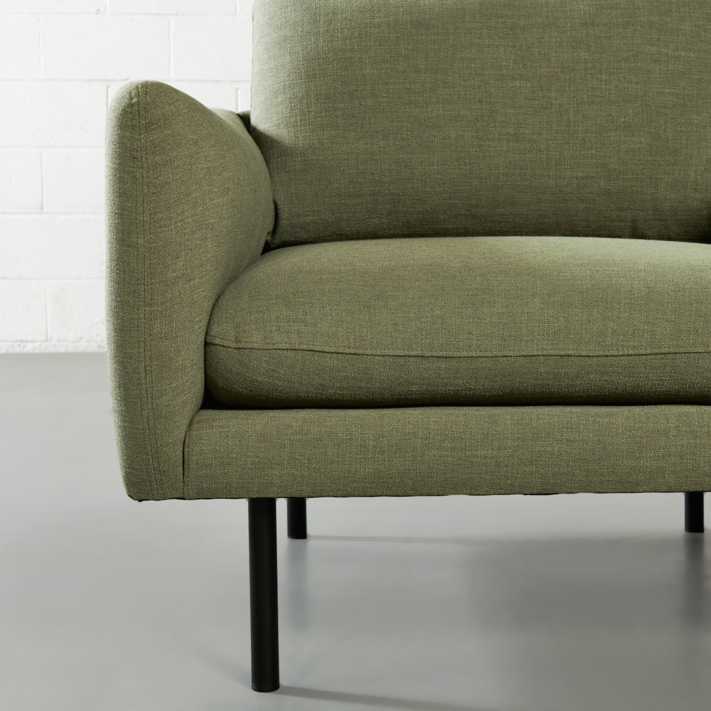 MAPLETON - Green Fabric Chair