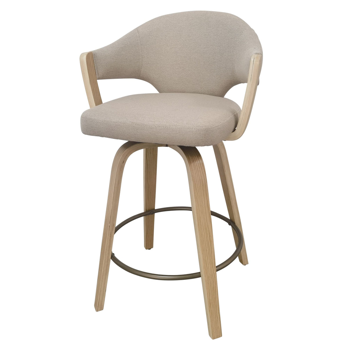 Freya Counter Stool with Swivel, Set of 2