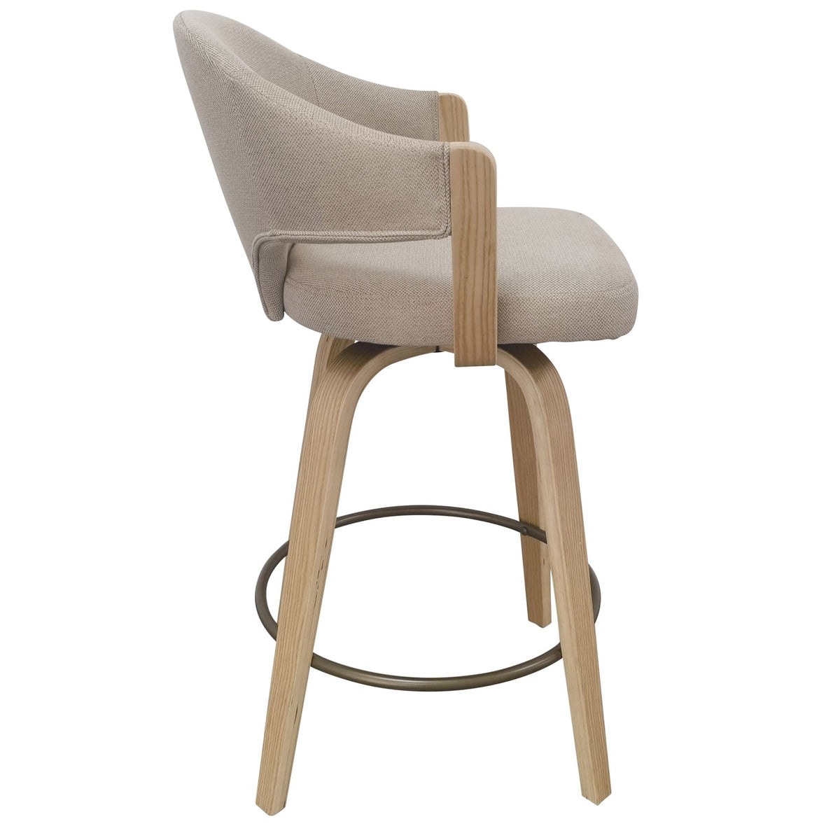 Freya Counter Stool with Swivel, Set of 2