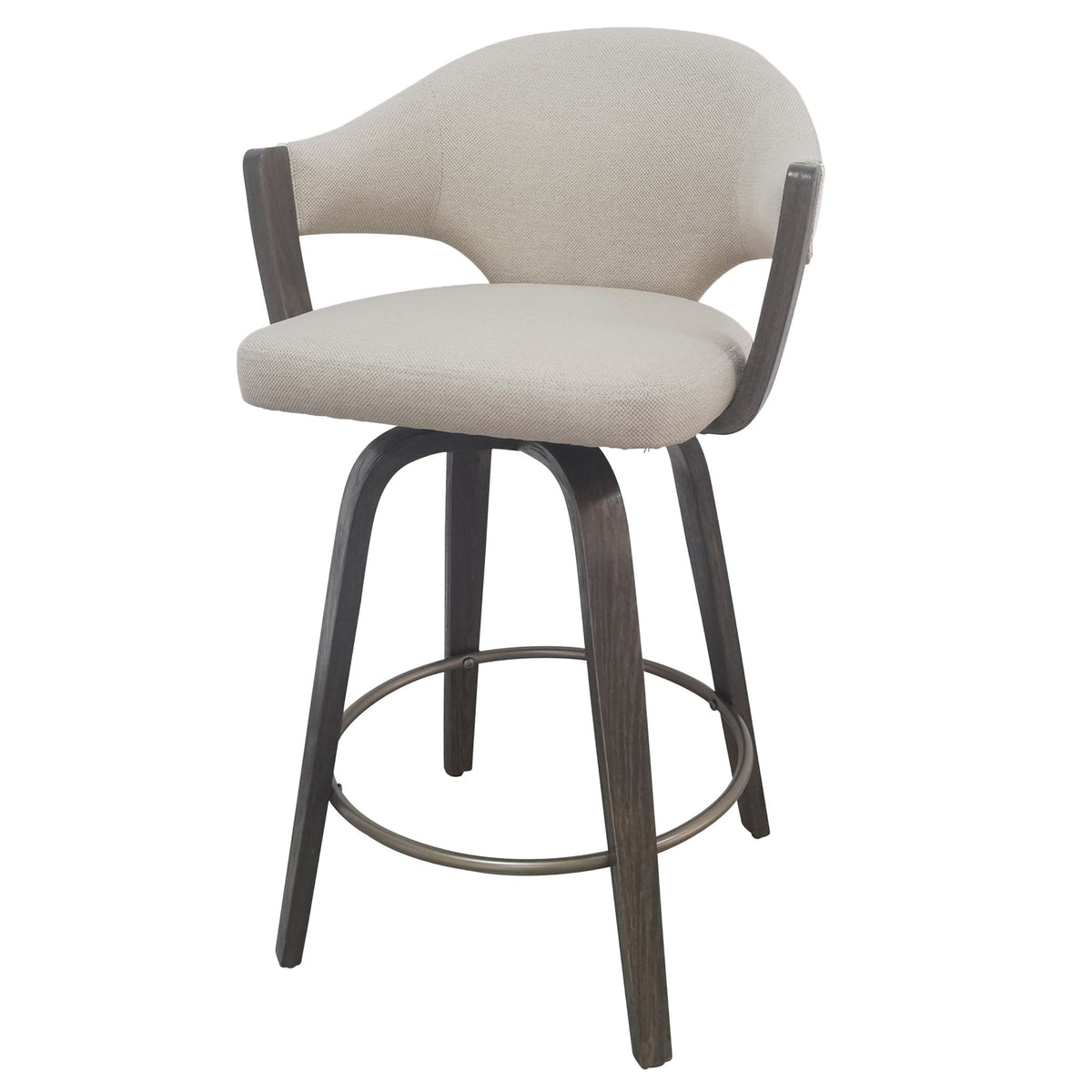 Freya Counter Stool with Swivel, Set of 2
