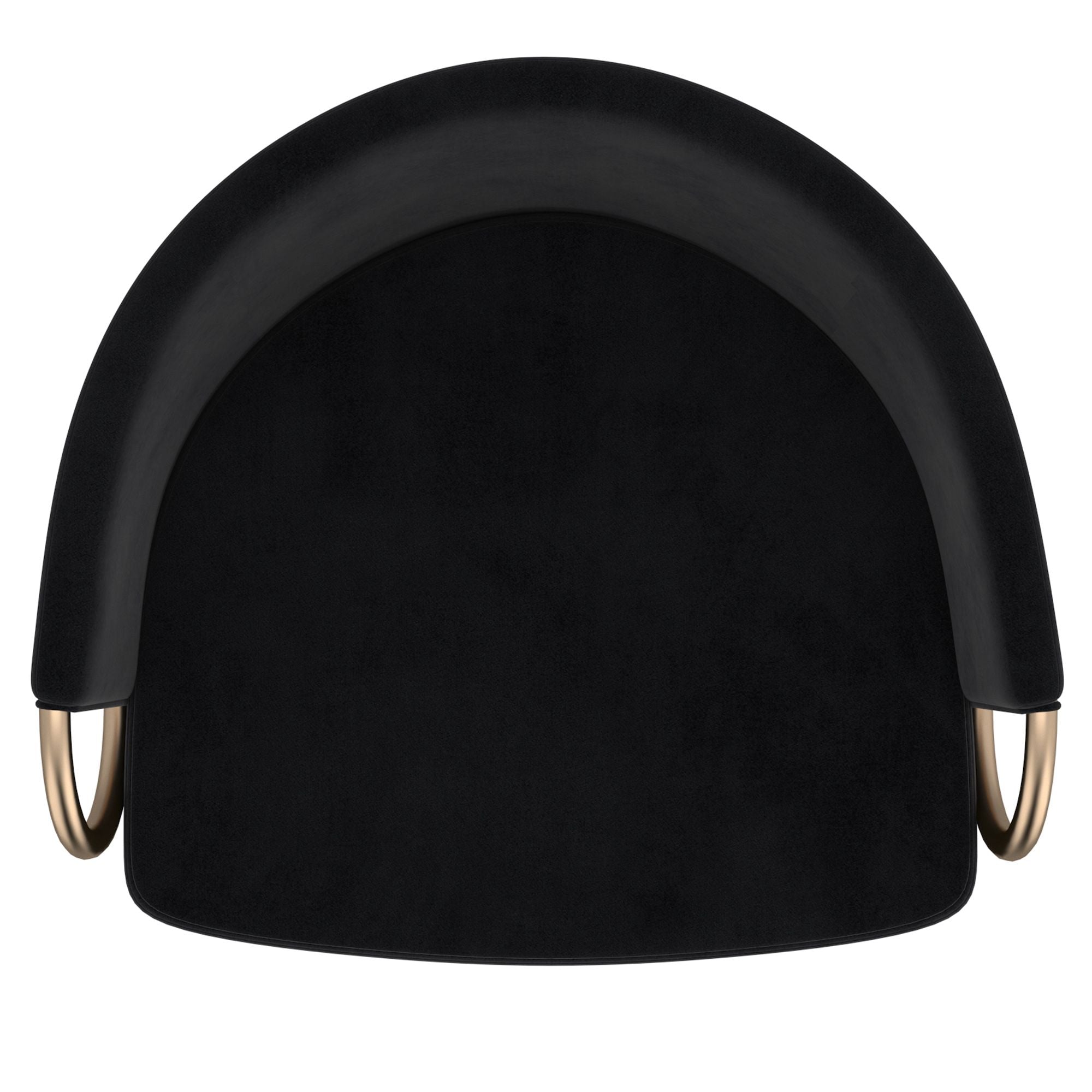 Lavo 26" Counter Stool, set of 2, in Black and Gold