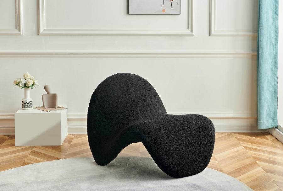 Fauteuil d'appoint rembourré en chenille Vivi 