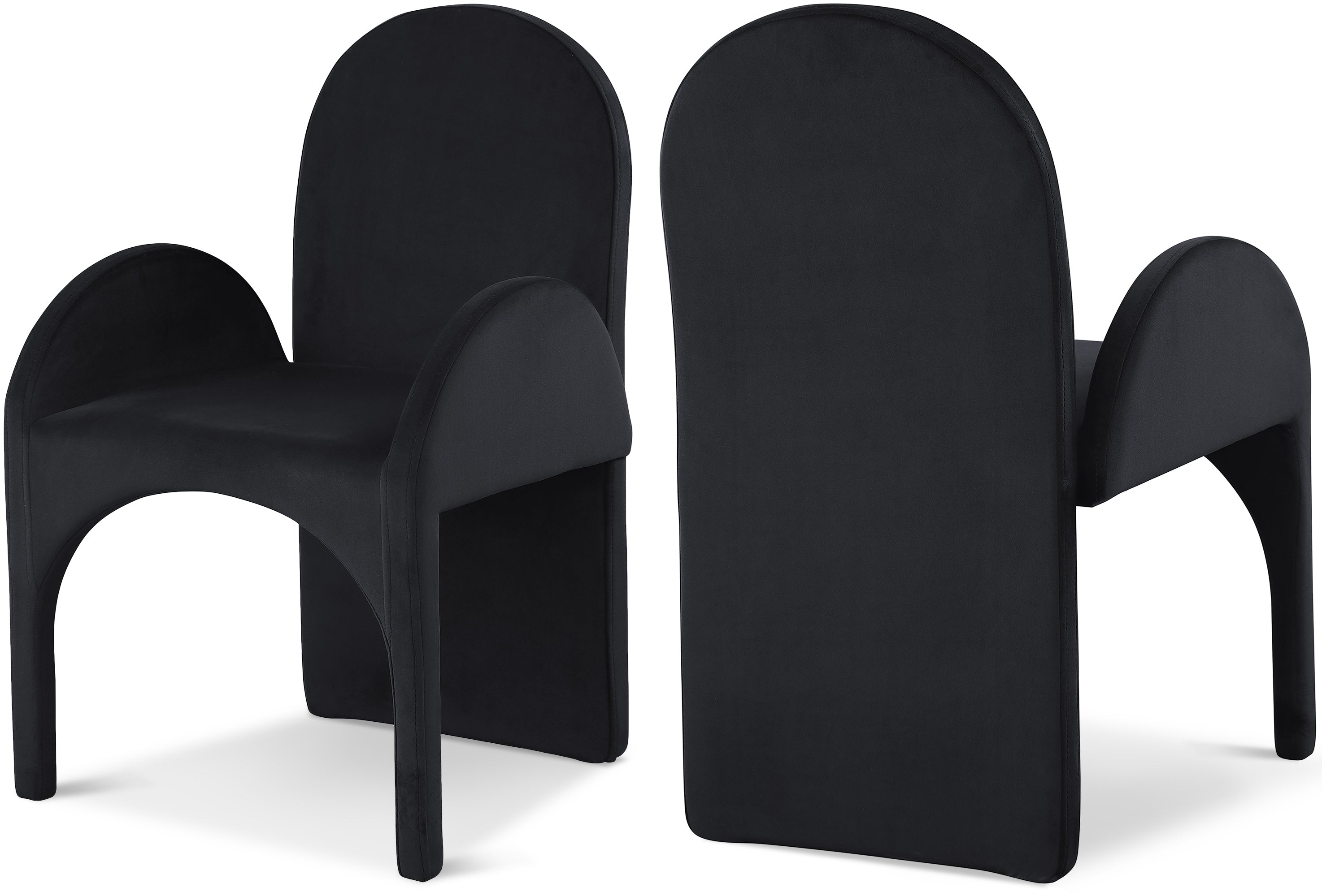Fauteuil d'appoint rembourré en chenille Vivi 