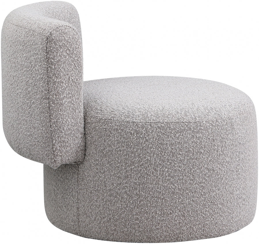 Fauteuil d'appoint rembourré en chenille Vivi 
