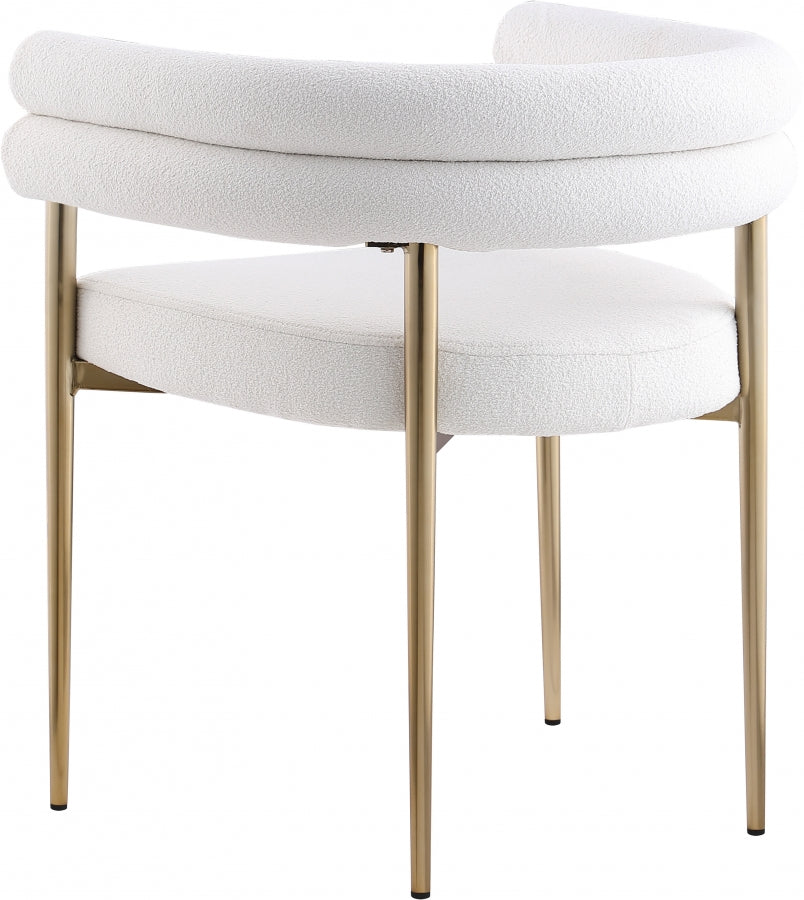 Fauteuil d'appoint rembourré en chenille Vivi 