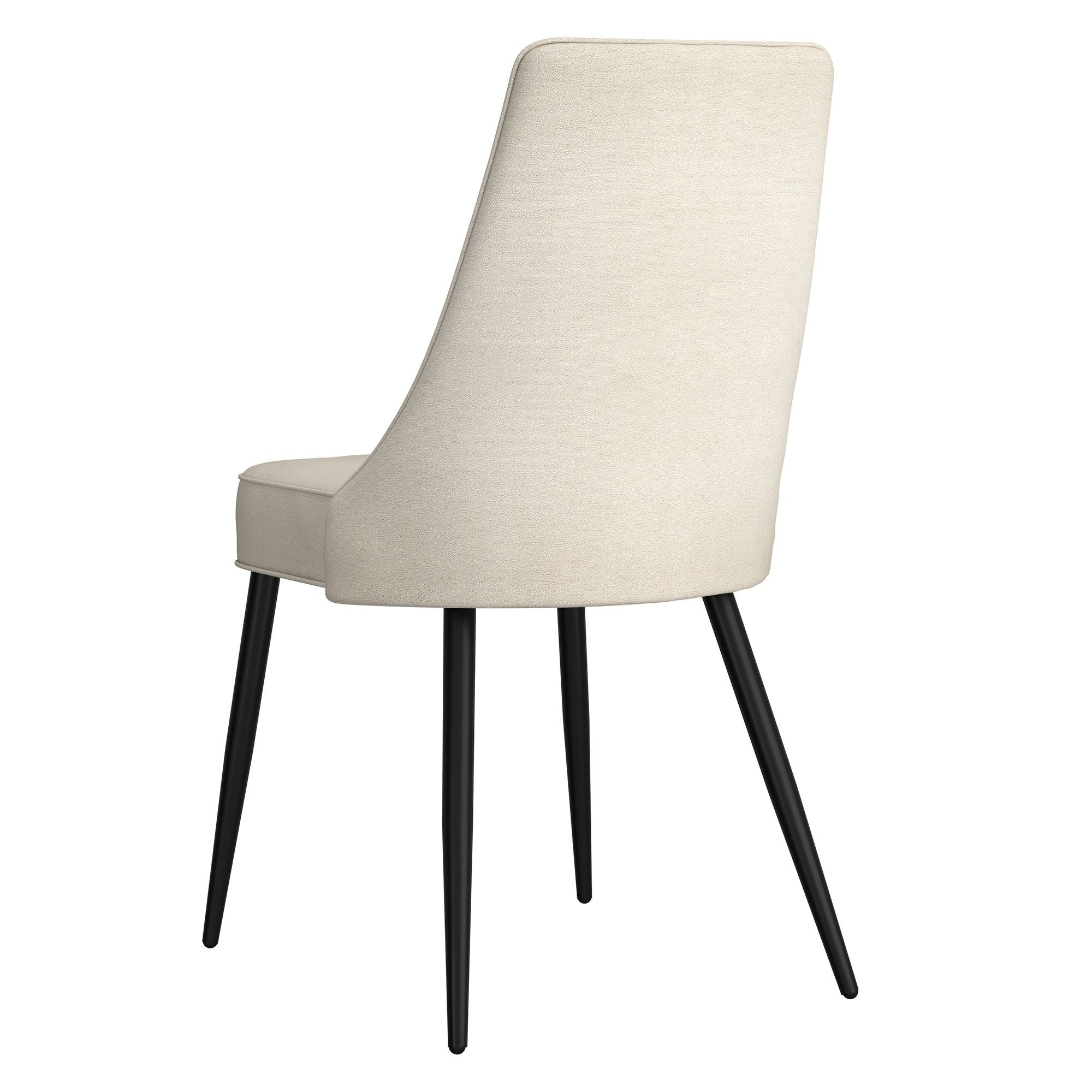 Godiva/Koda 5pc Dining Set in Ivory with Beige Chair