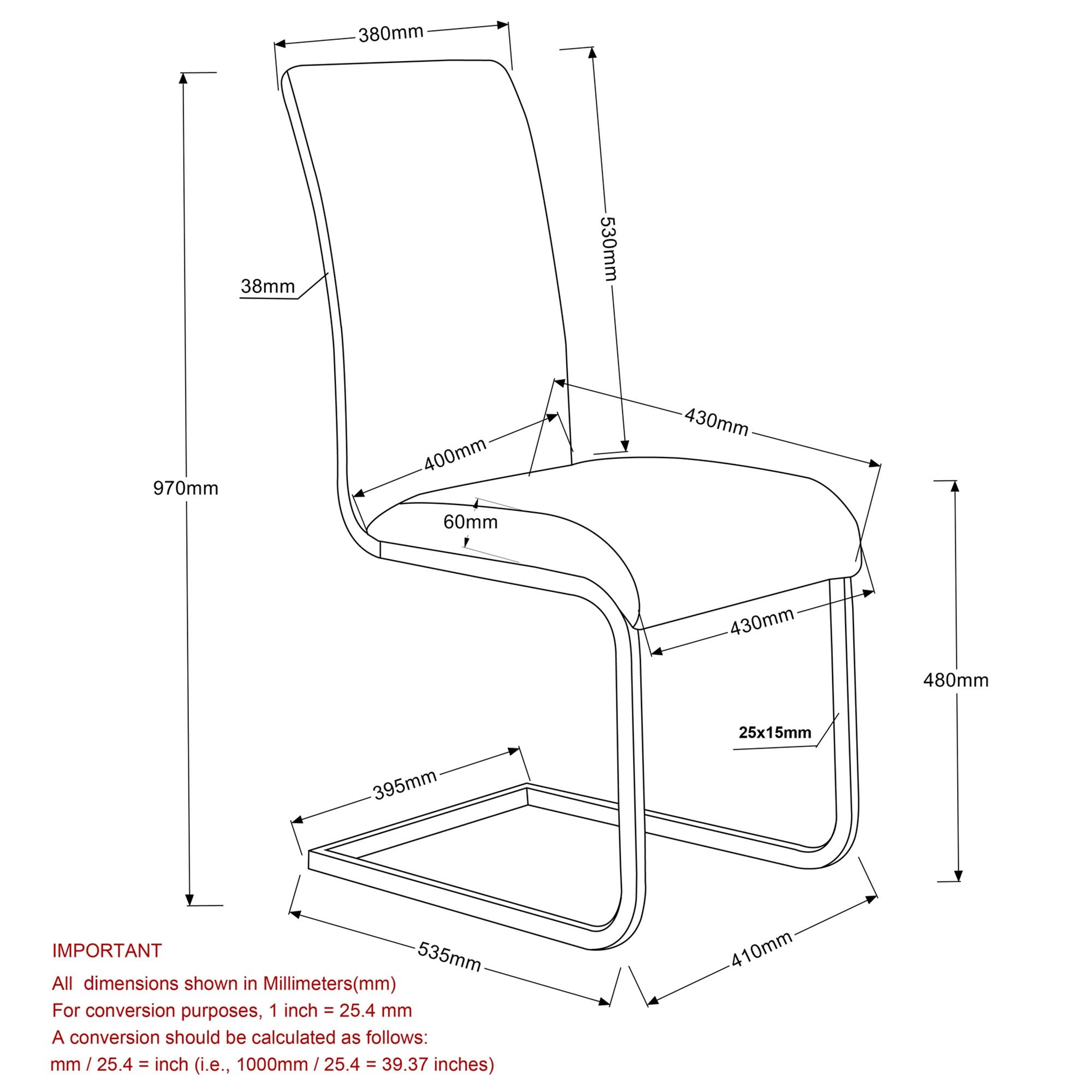 Frankfurt/Maxim 5pc Dining Set in Chrome with White Chair