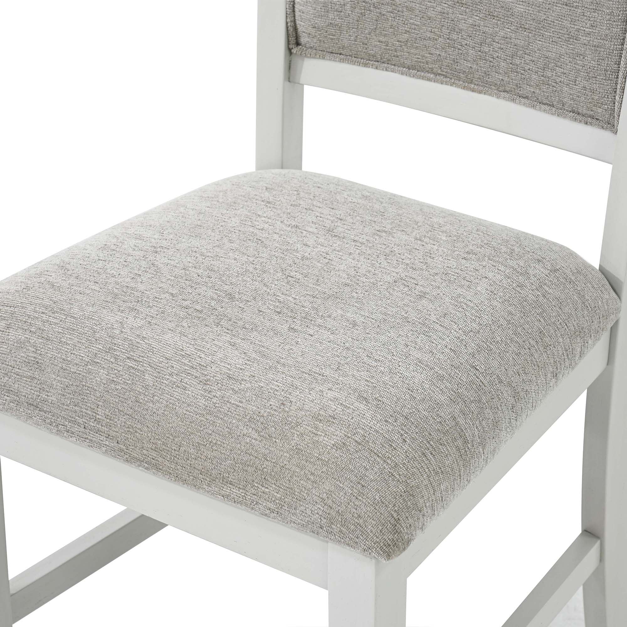 Samuel 5pc Dining set in Whitewash