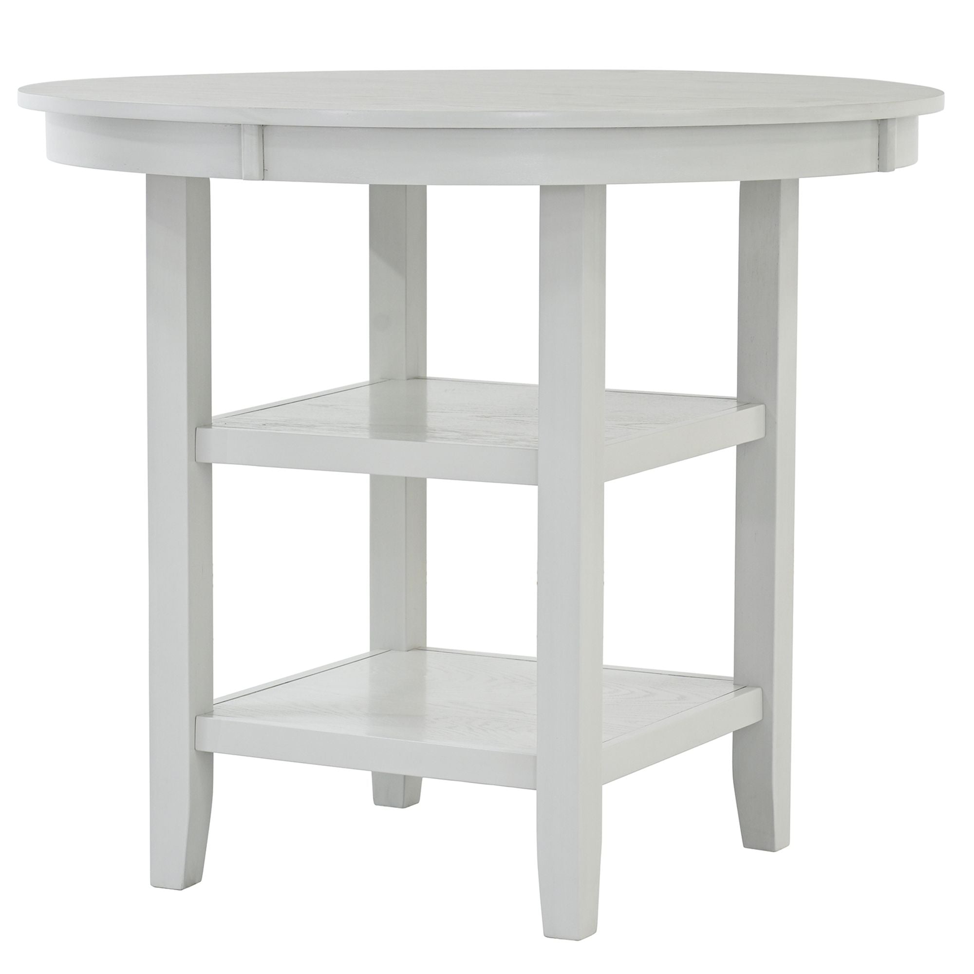 Samuel 5pc Pub set in Whitewash